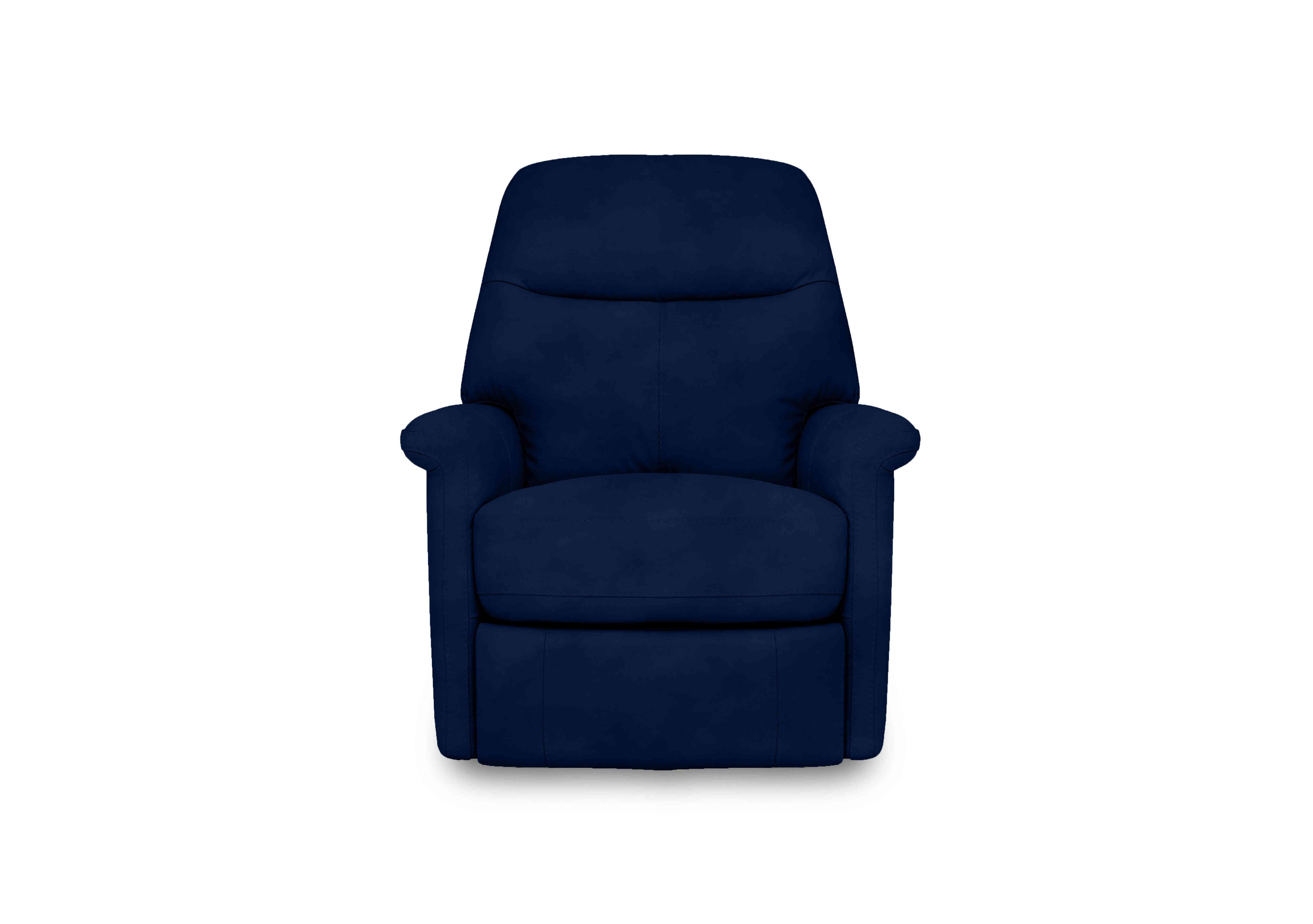 Compact Collection Lille Fabric Chair in Fab-Meg-R28 Navy on Furniture Village