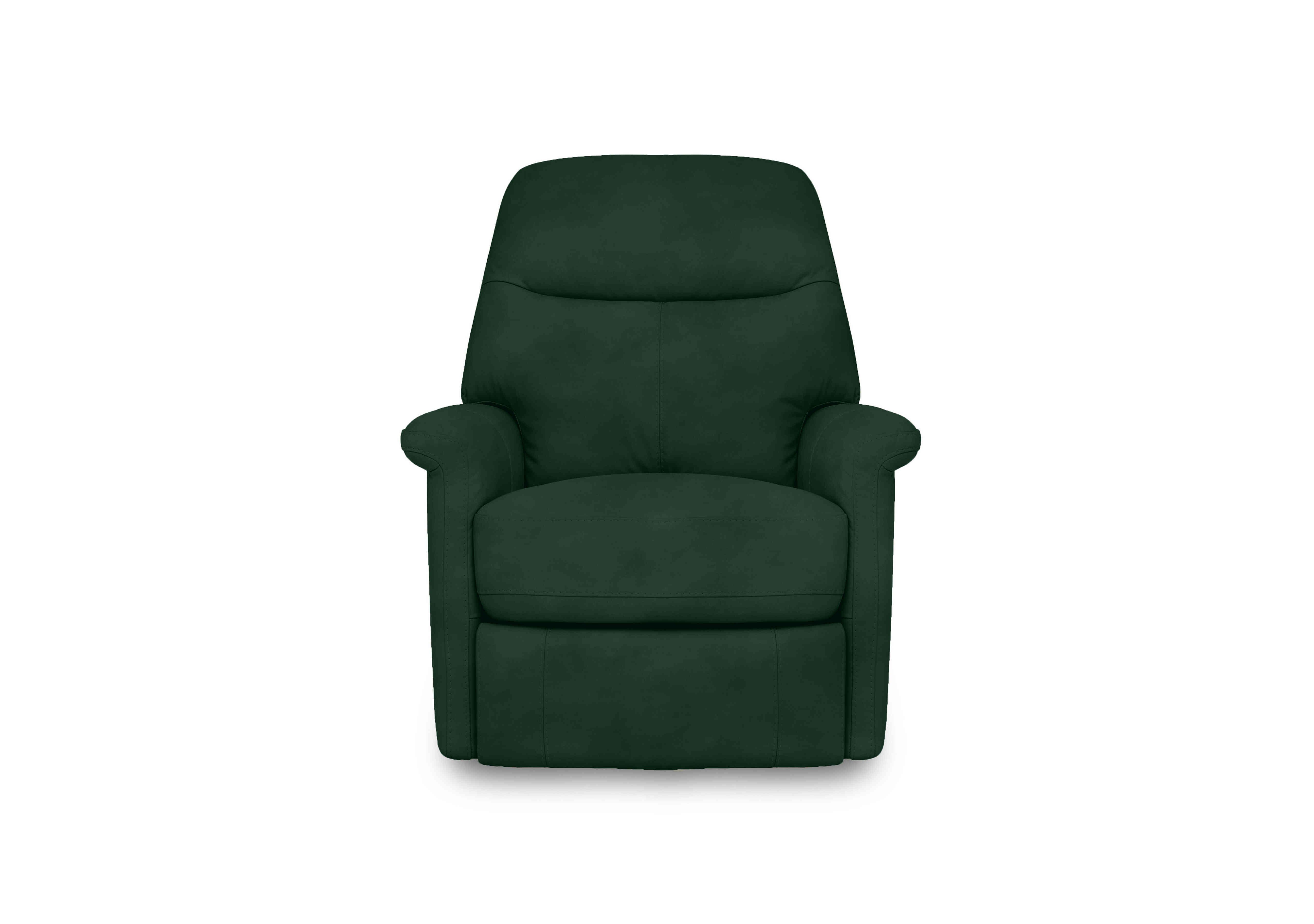 Compact Collection Lille Fabric Chair in Fab-Meg-R37 Emerald Green on Furniture Village