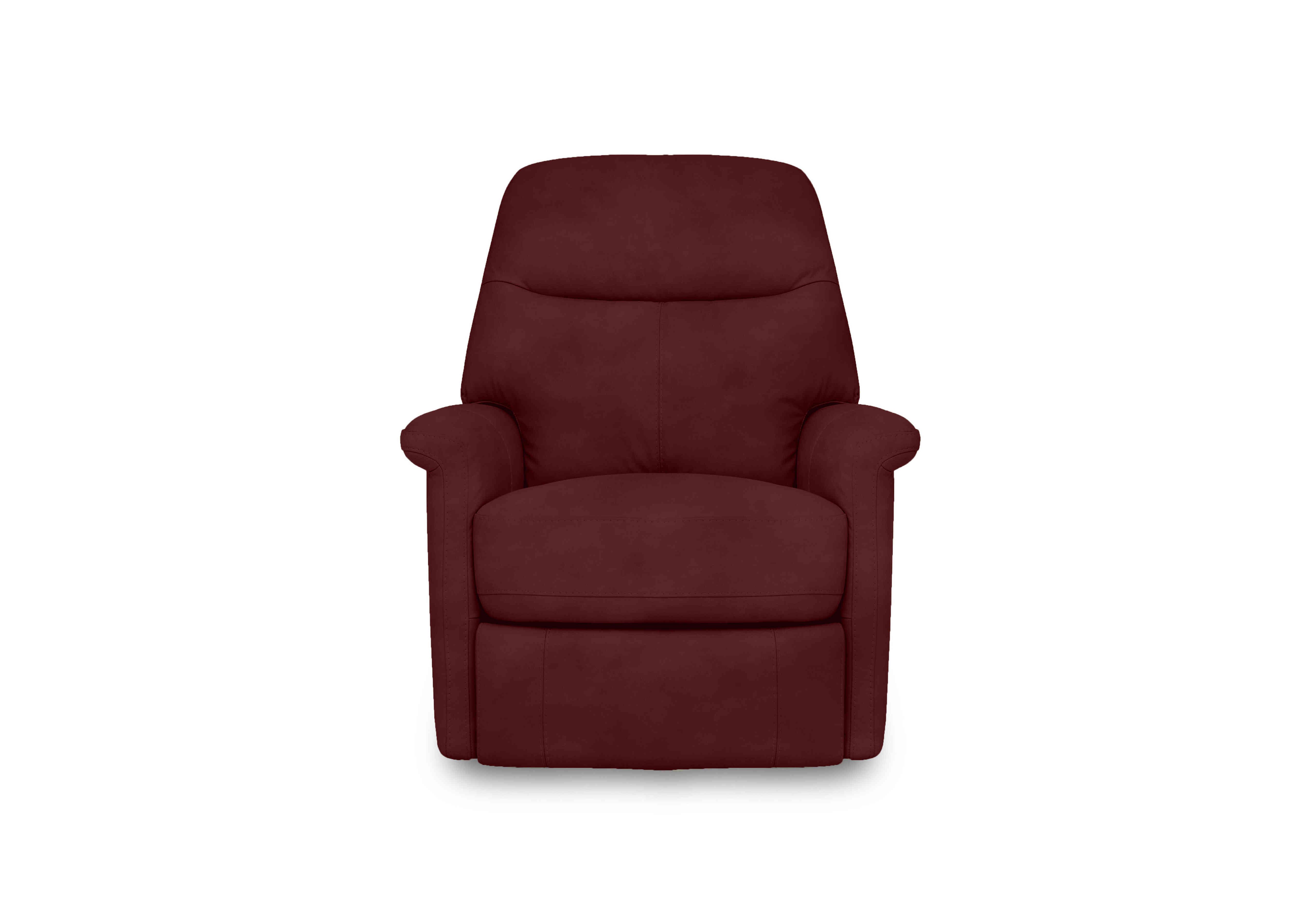 Compact Collection Lille Fabric Chair in Fab-Meg-R65 Burgundy on Furniture Village