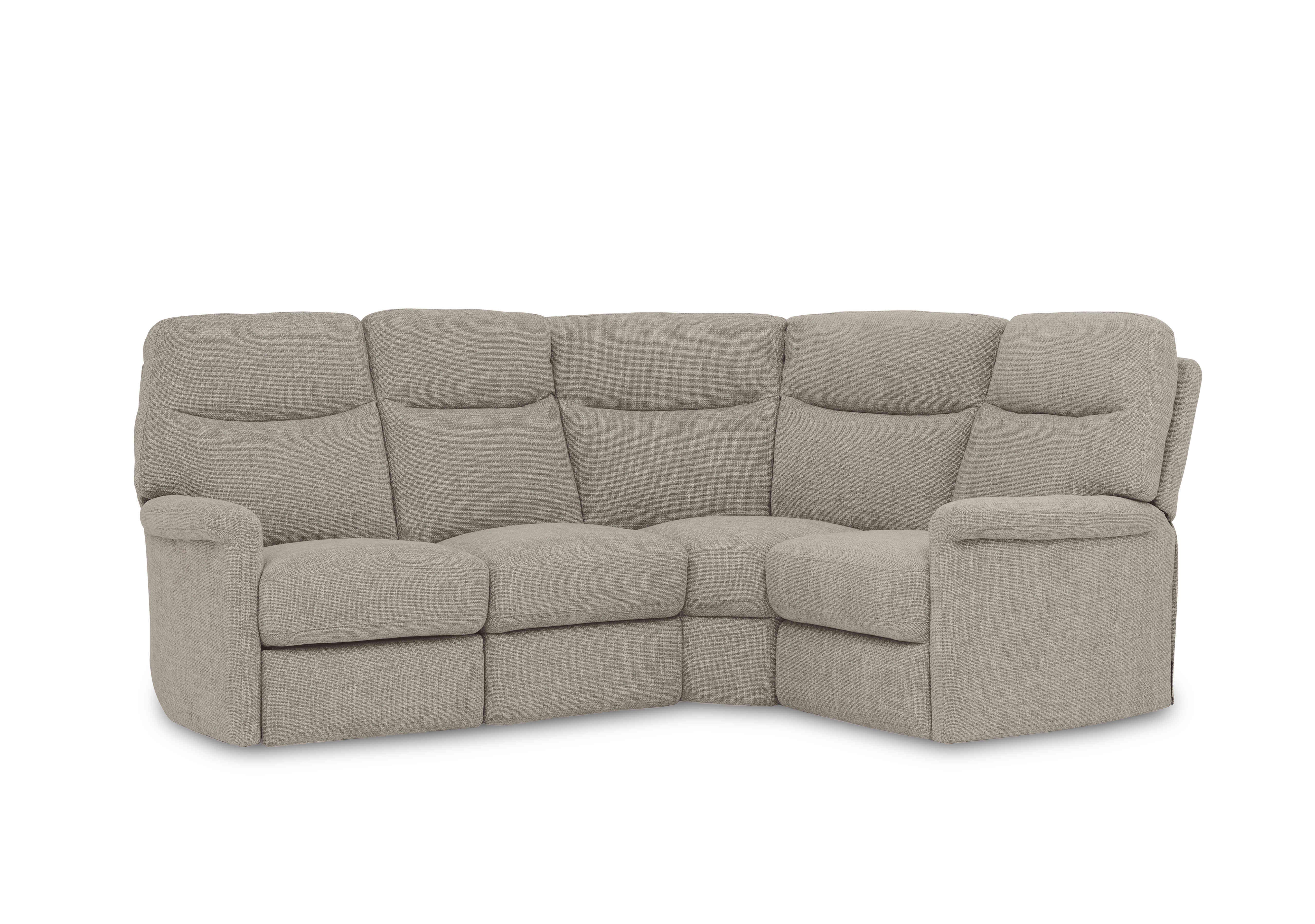 Compact Collection Lille Fabric Corner Sofa in Fab-Cac-R120 Sand on Furniture Village
