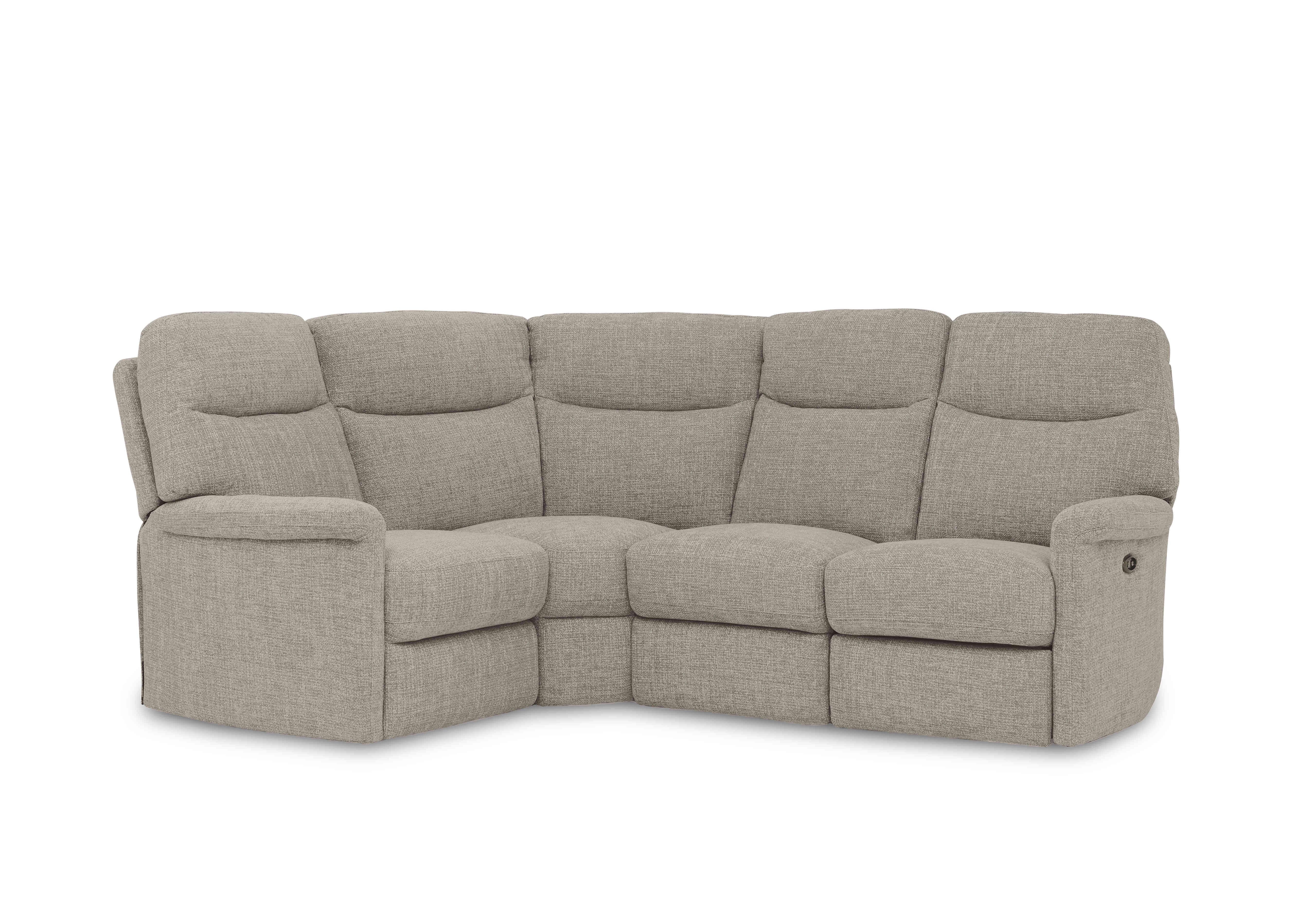 Compact Collection Lille Fabric Corner Sofa in Fab-Cac-R120 Sand on Furniture Village