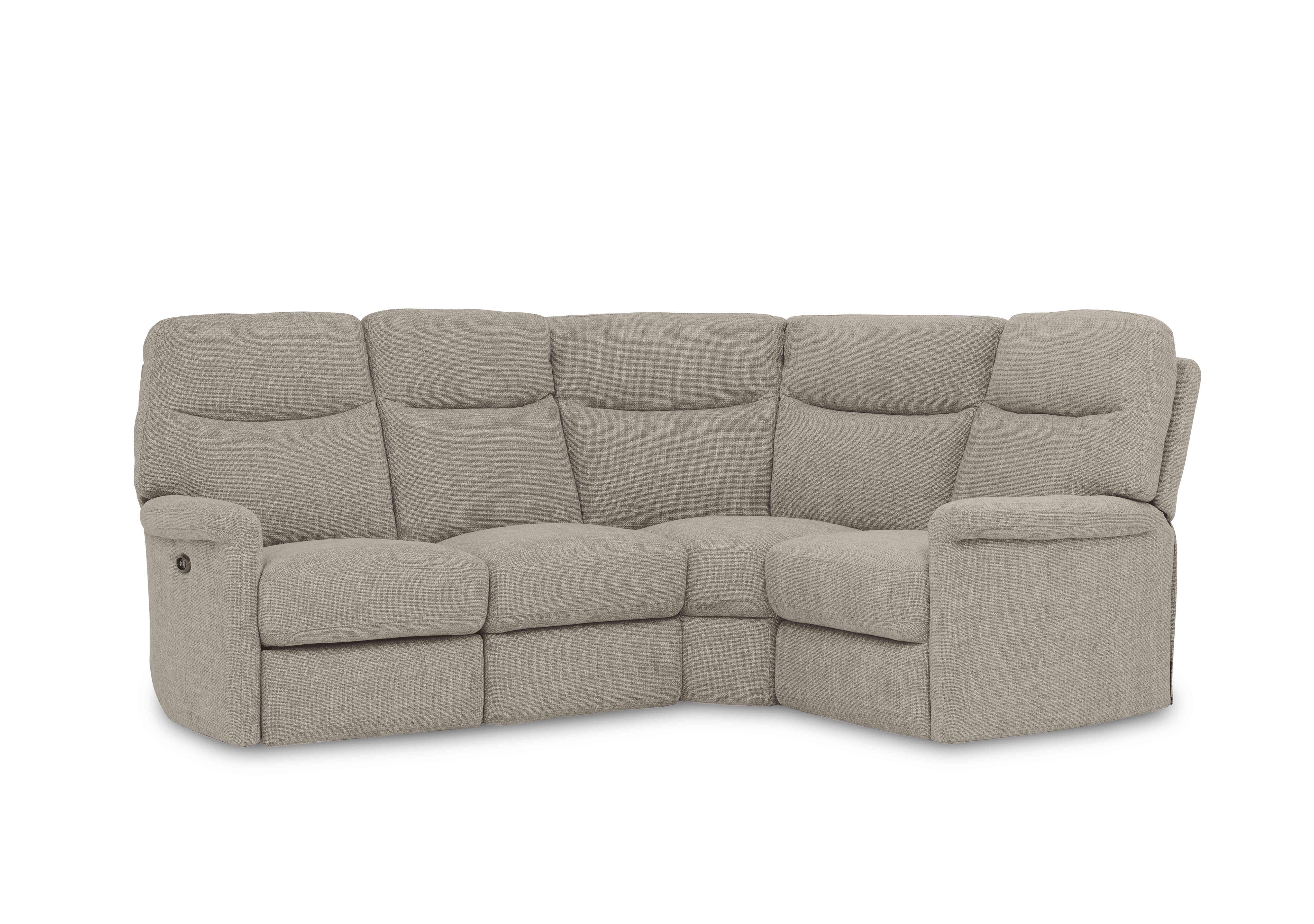Compact Collection Lille Fabric Corner Sofa in Fab-Cac-R120 Sand on Furniture Village