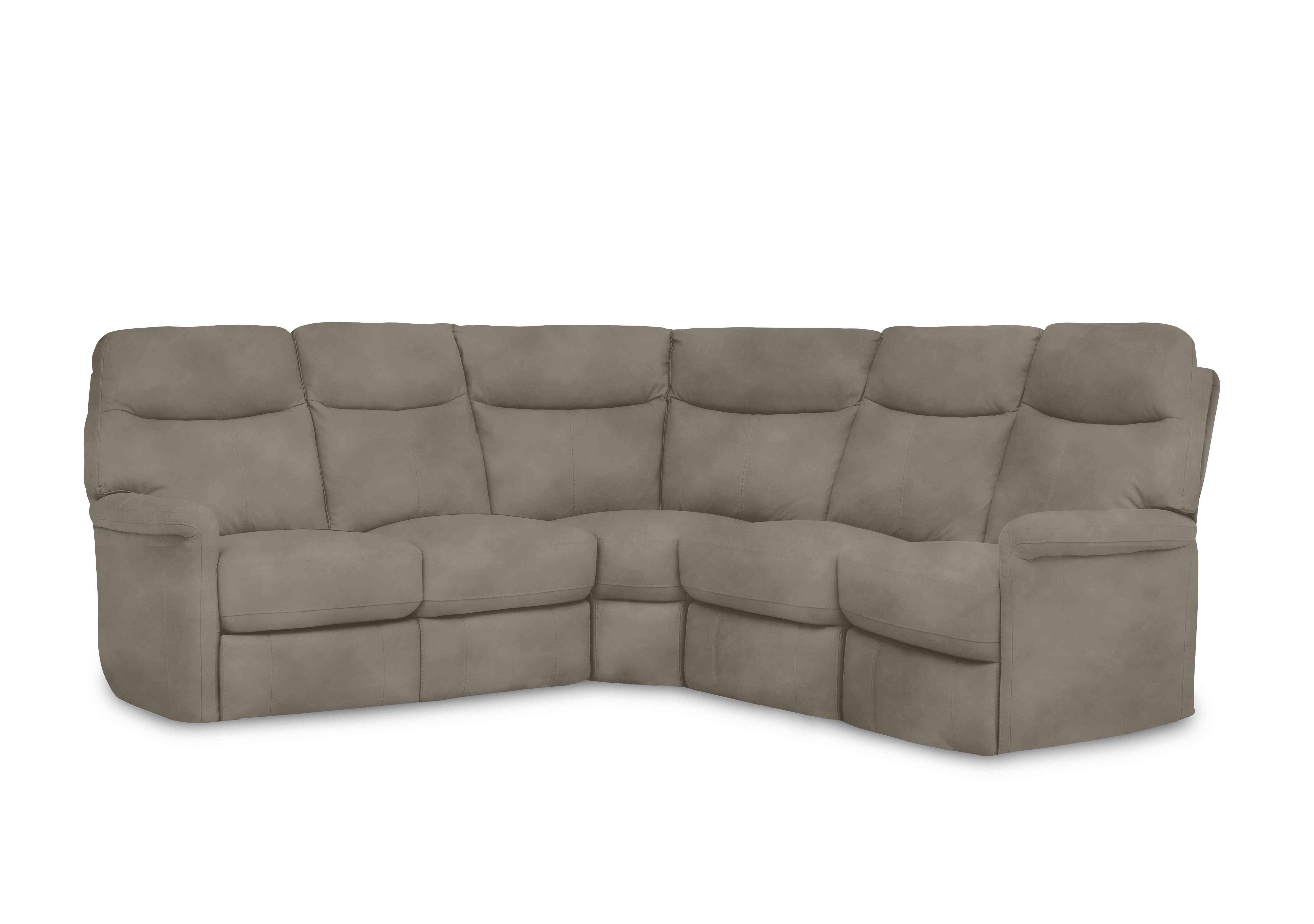 Compact Collection Lille Large Fabric Corner Sofa in Sfa-Pey-R05 Marble on Furniture Village