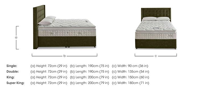 Revitalise Breathe 3000 Pillowtop Divan Set in  on Furniture Village