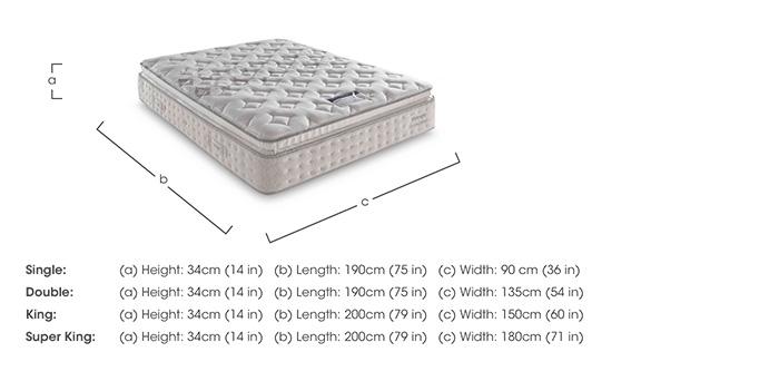 Revitalise Breathe 3000 Pillowtop Mattress in  on Furniture Village