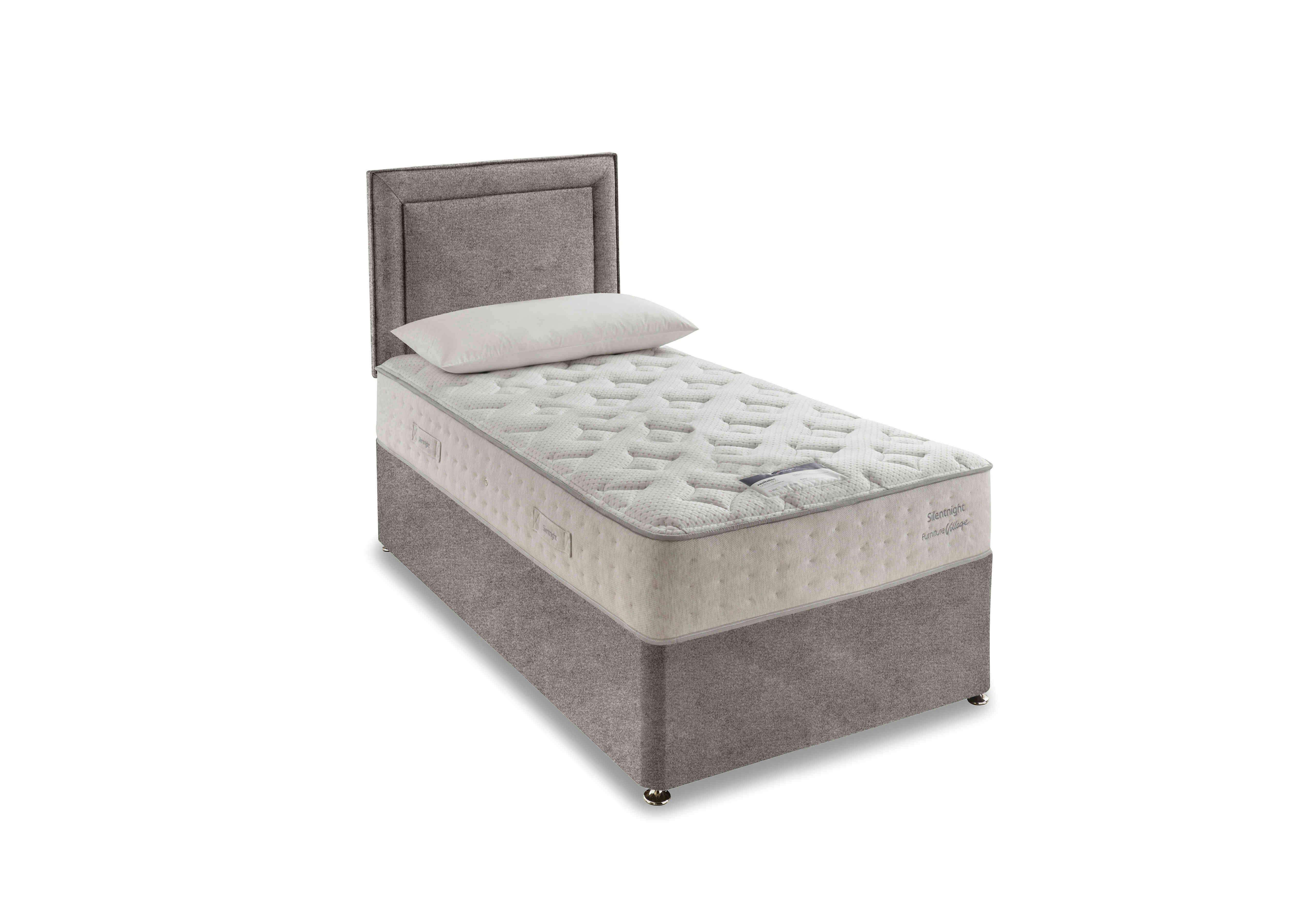 Revitalise Ortho 1400 Divan Set in Tweed Woven Pebble on Furniture Village