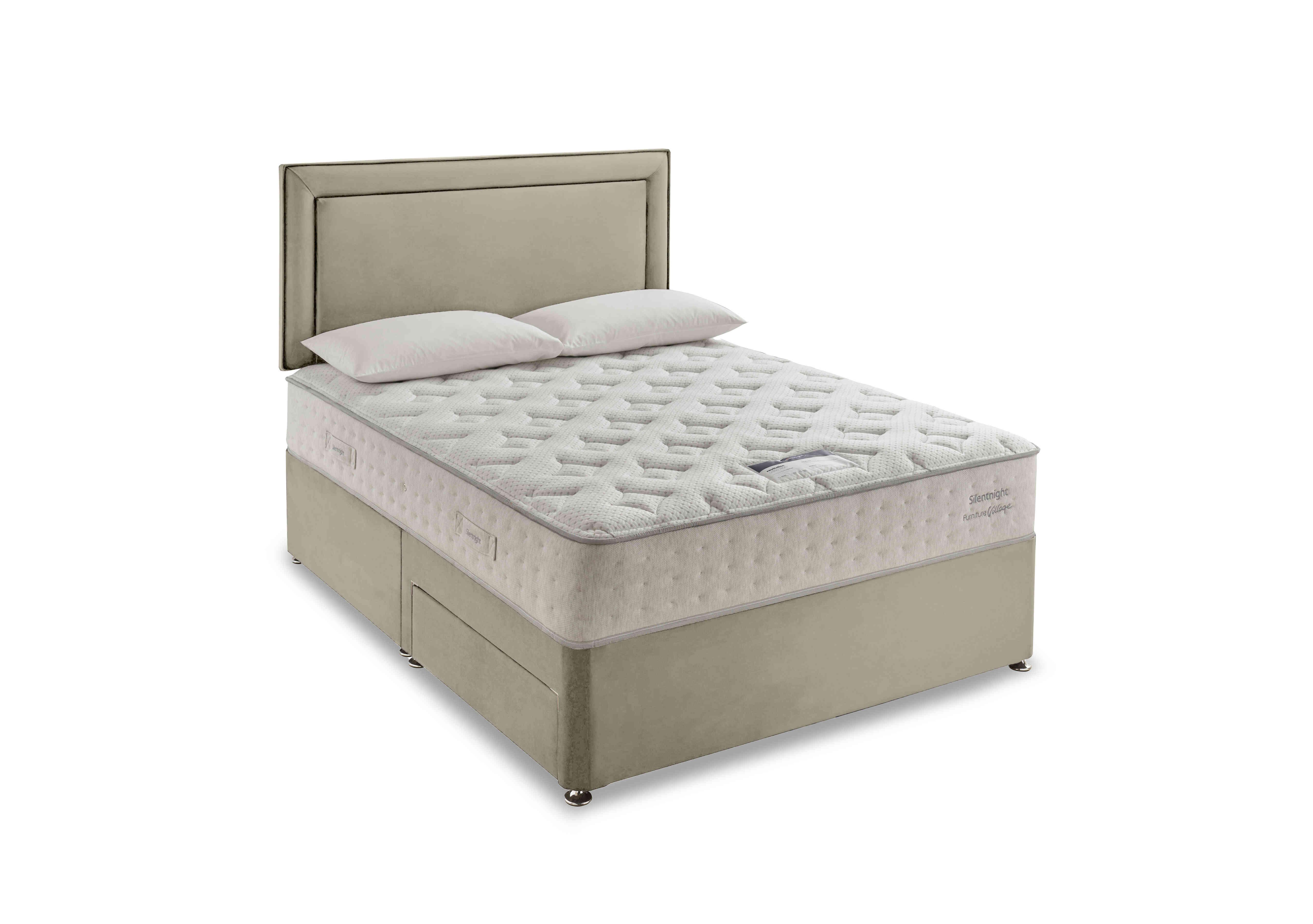 Revitalise Ortho 1400 Divan Set in Woven Sandstone on Furniture Village