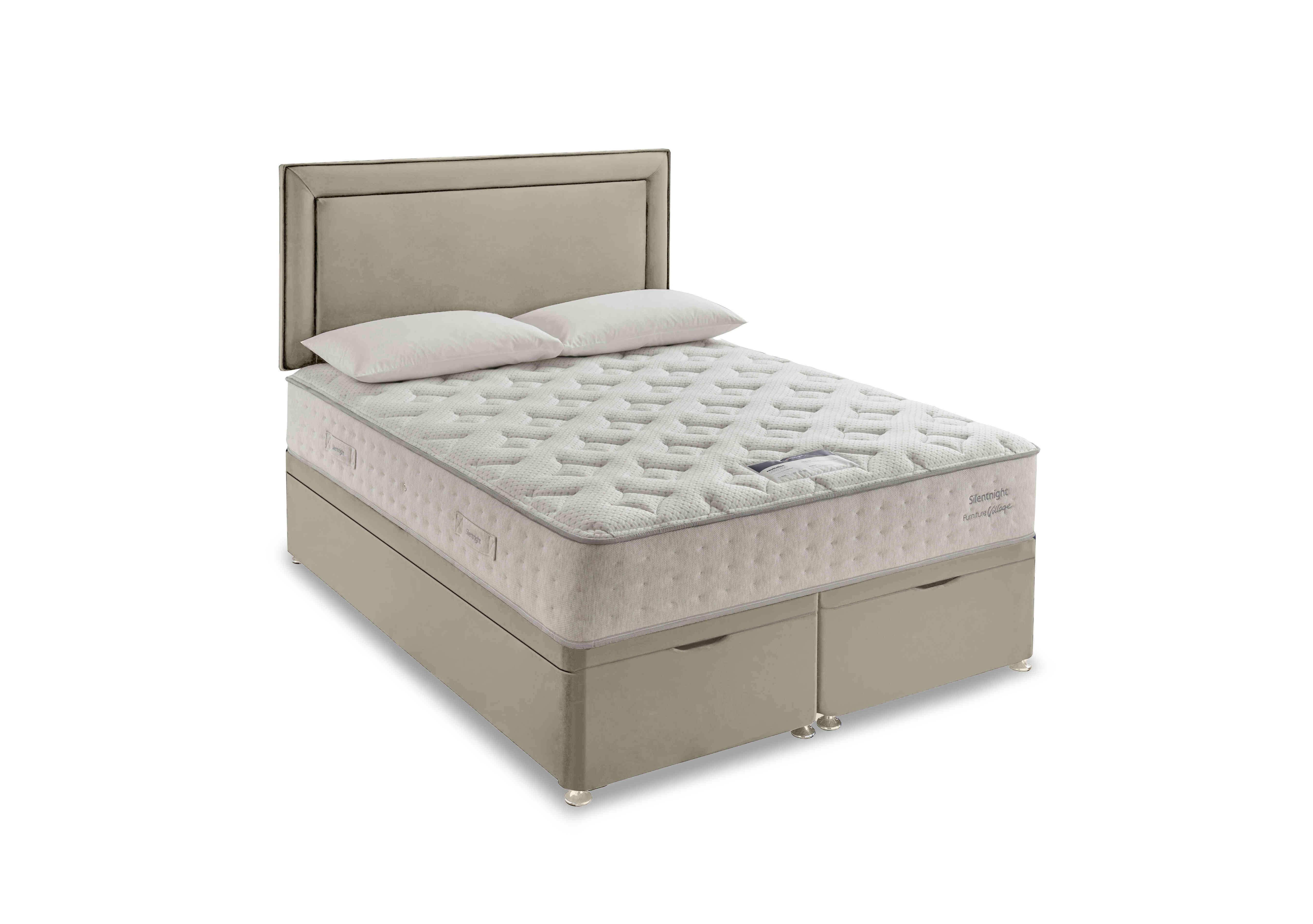 Revitalise Ortho 1400 Ottoman Divan Set in Woven Sandstone on Furniture Village
