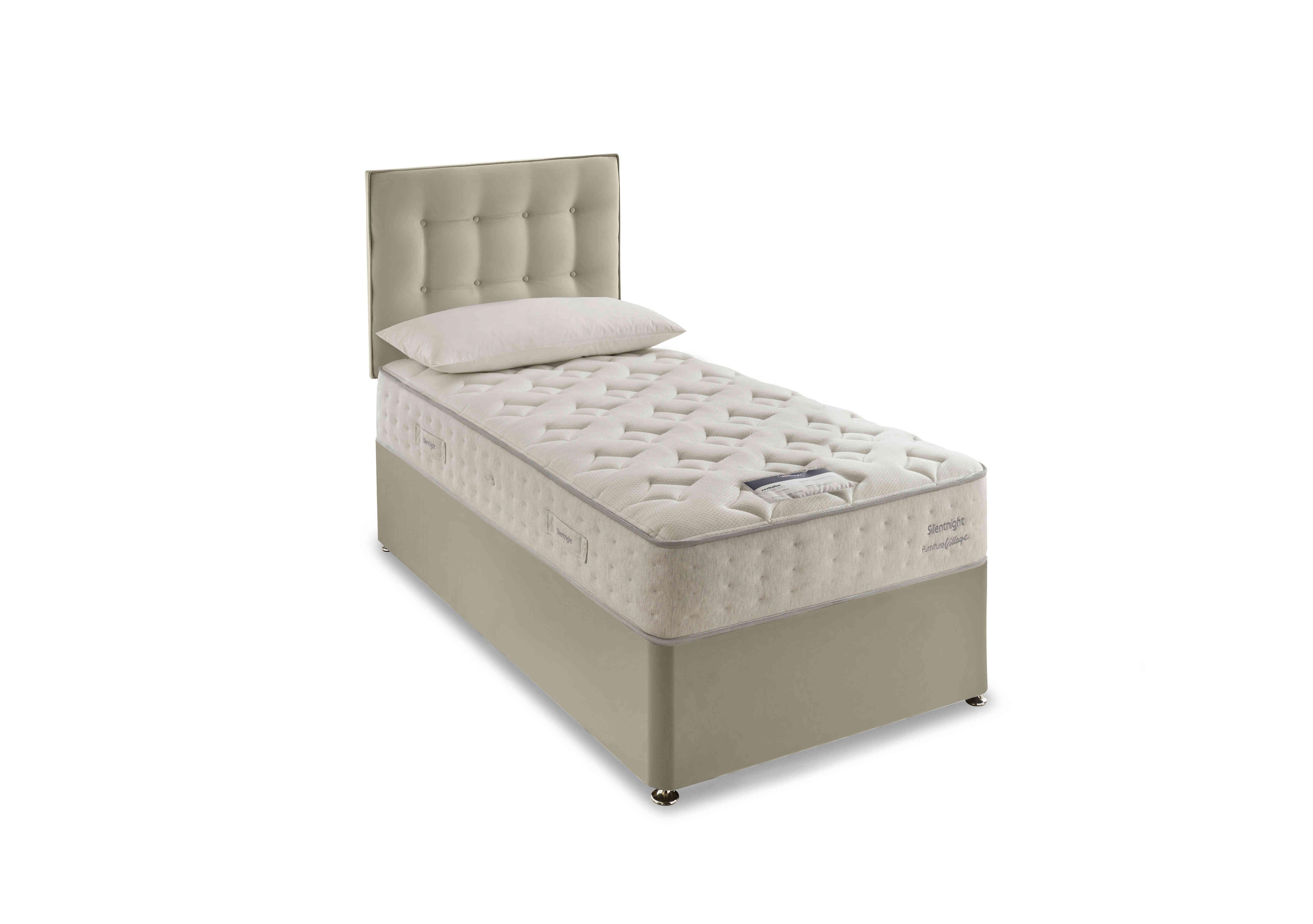 Revitalise Refresh 800 Divan Set in Woven Sandstone on Furniture Village