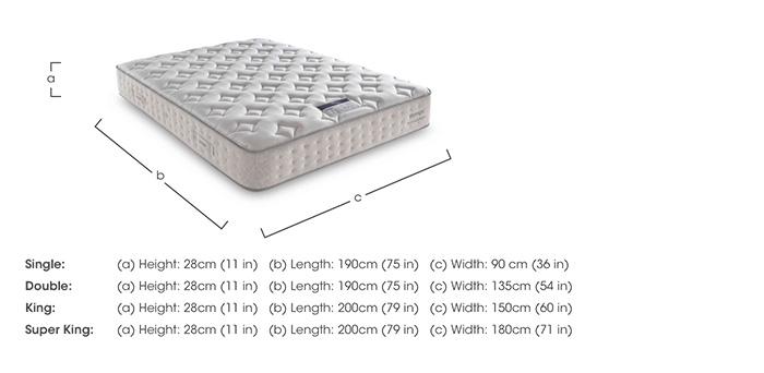 Revitalise Refresh 800 Mattress in  on Furniture Village