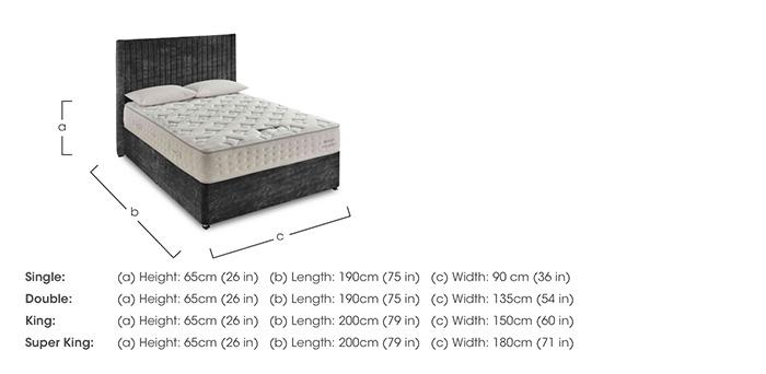 Revitalise Restore 1600 Divan Set in  on Furniture Village