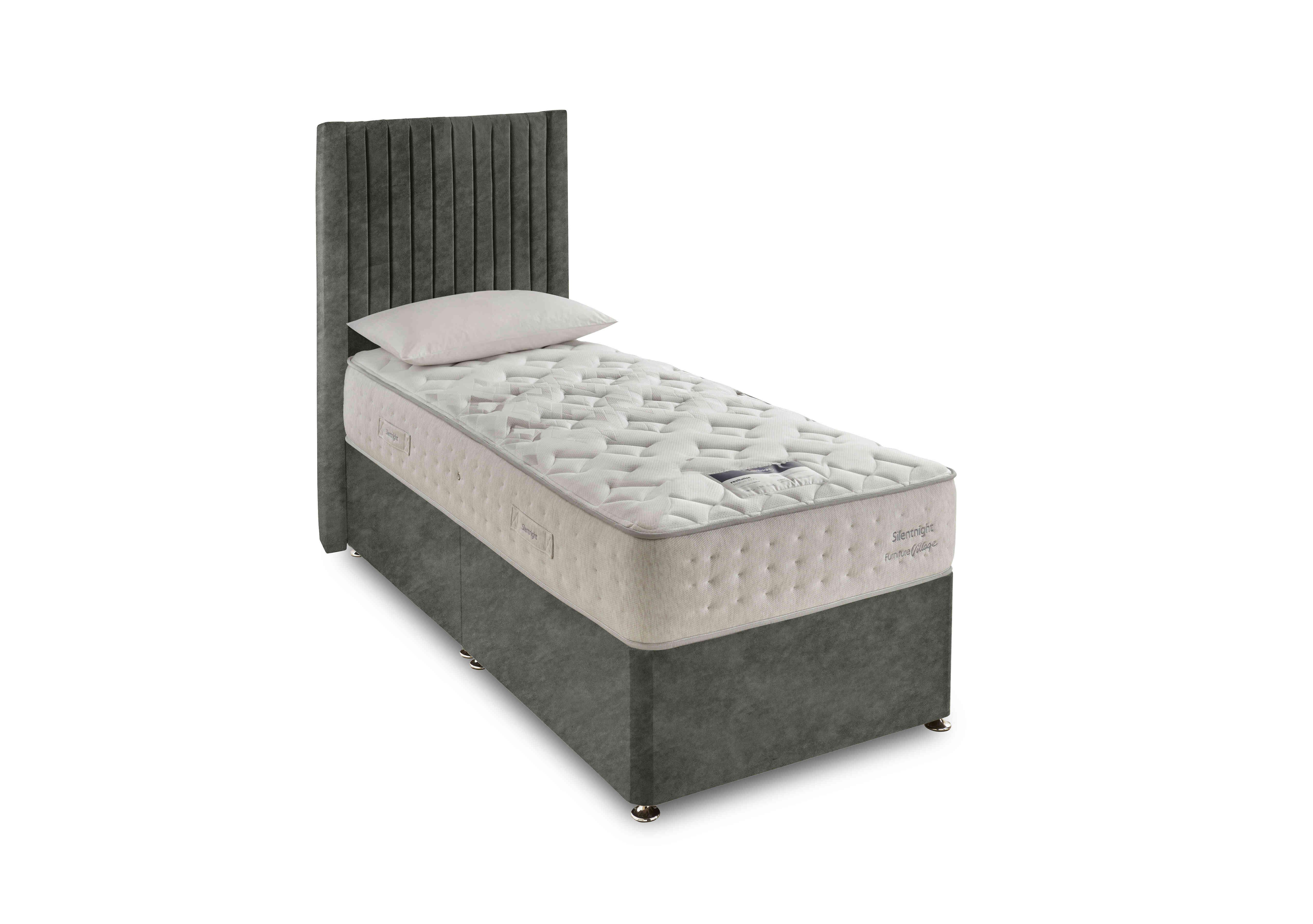 Revitalise Restore 1600 Divan Set in Fine Cord Velvet Hunter on Furniture Village