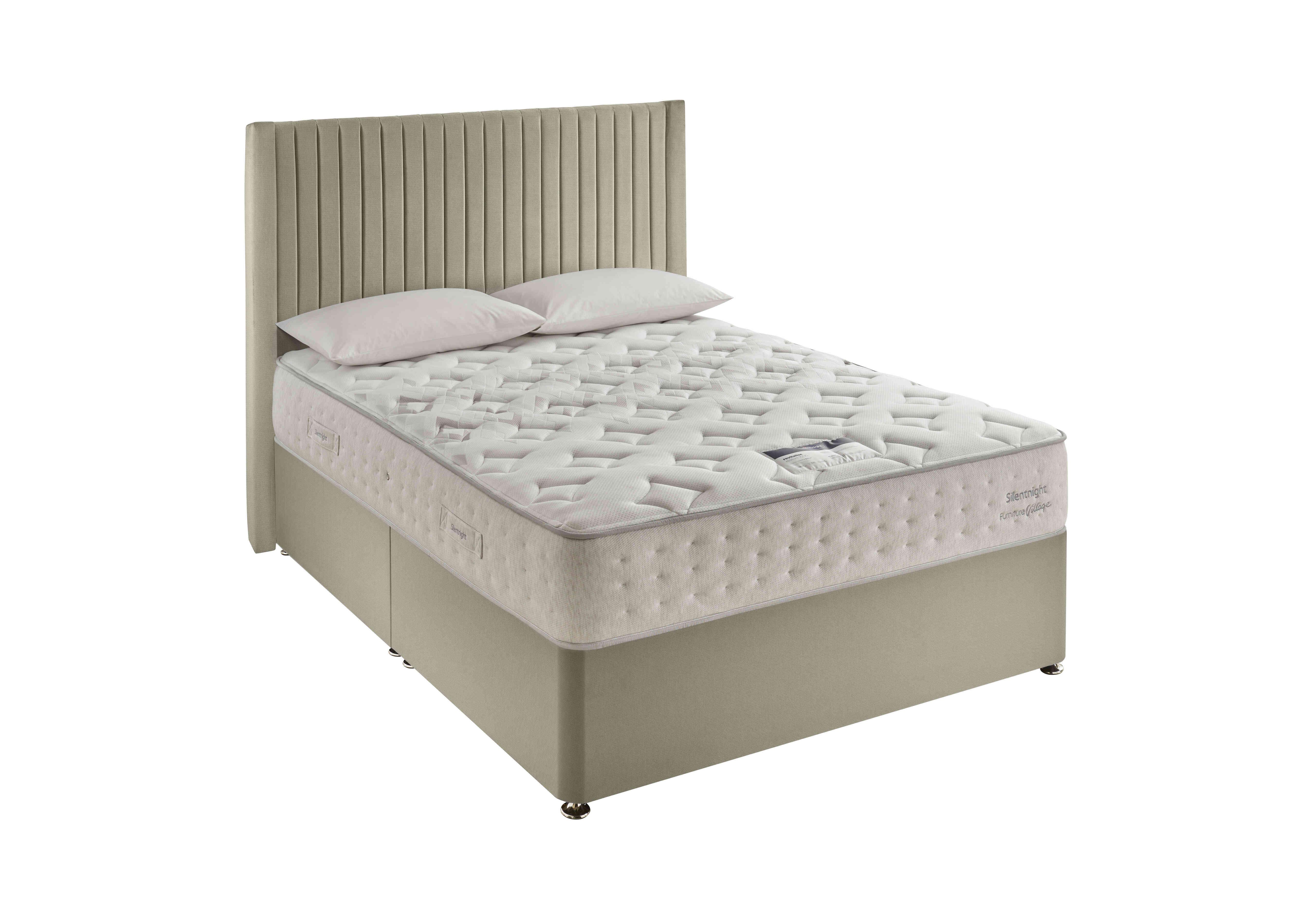 Revitalise Restore 1600 Divan Set in Woven Sandstone on Furniture Village