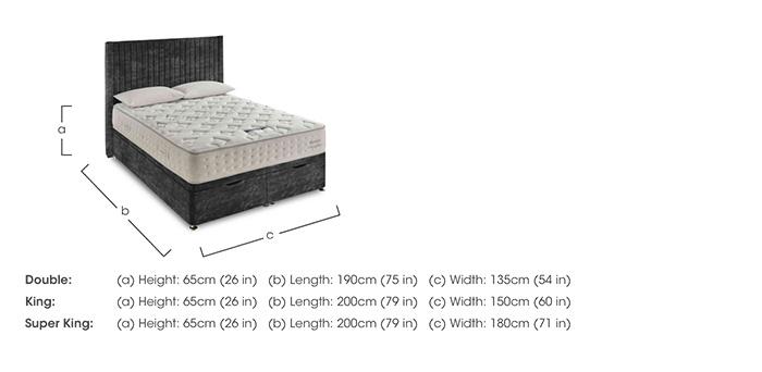 Revitalise Restore 1600 Ottoman Divan Set in  on Furniture Village