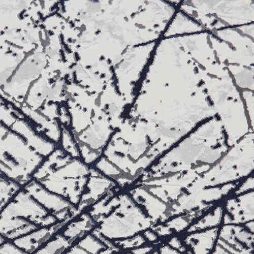 Hestia Rug in Blue Silver on Furniture Village