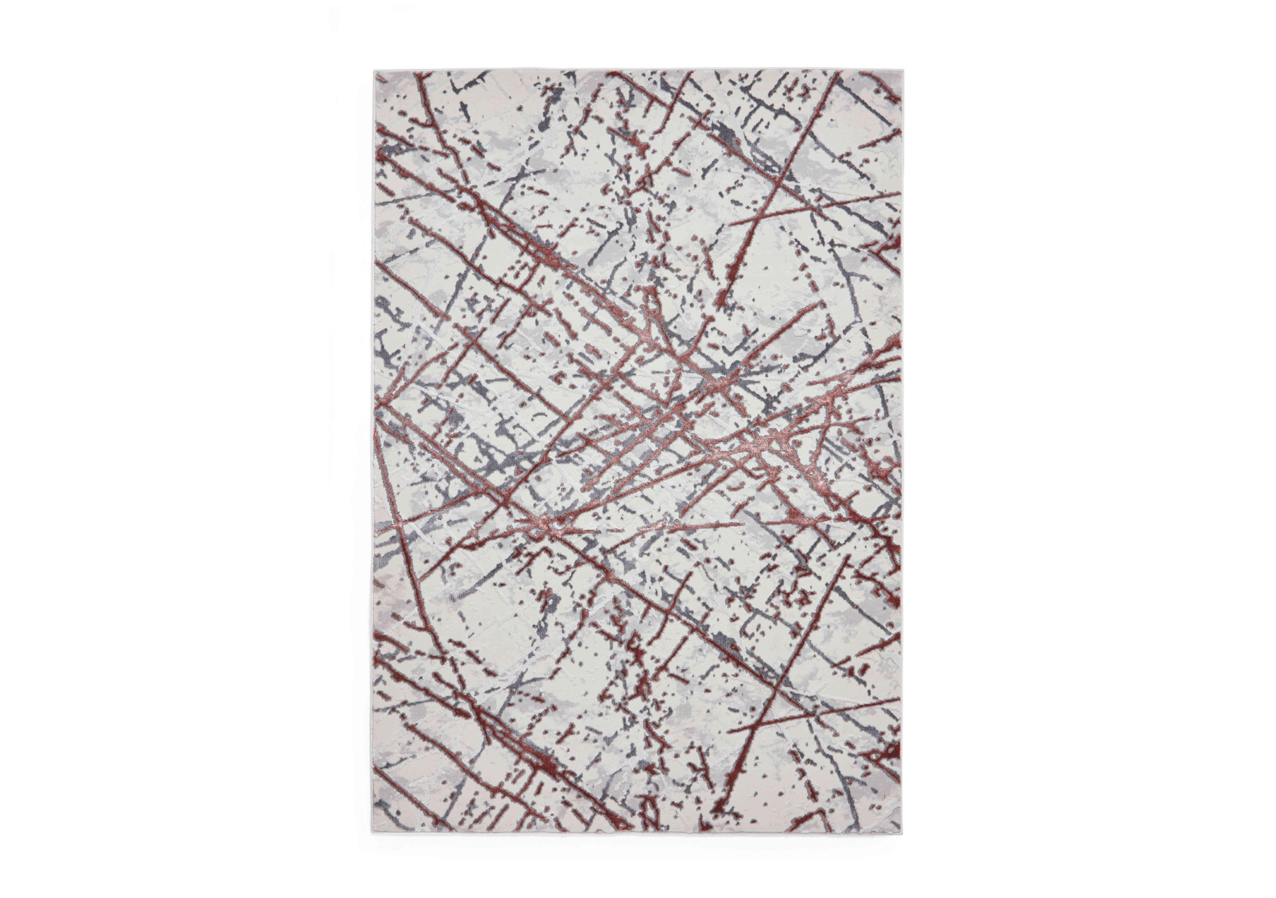 Hestia Rug in Pink Silver on Furniture Village