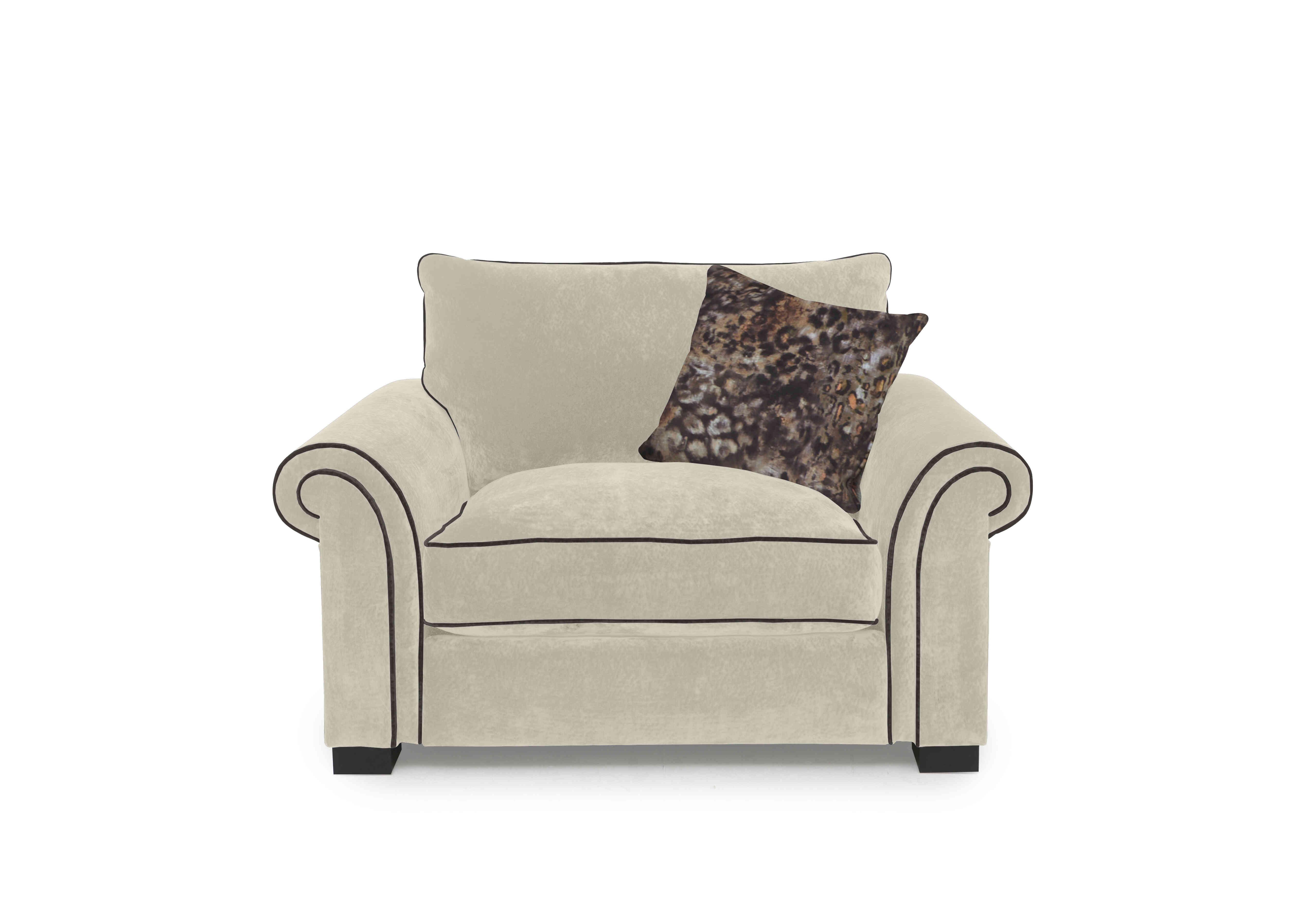 Modern Classics St James Park Snuggler in Remini Pebble Cp Mf on Furniture Village