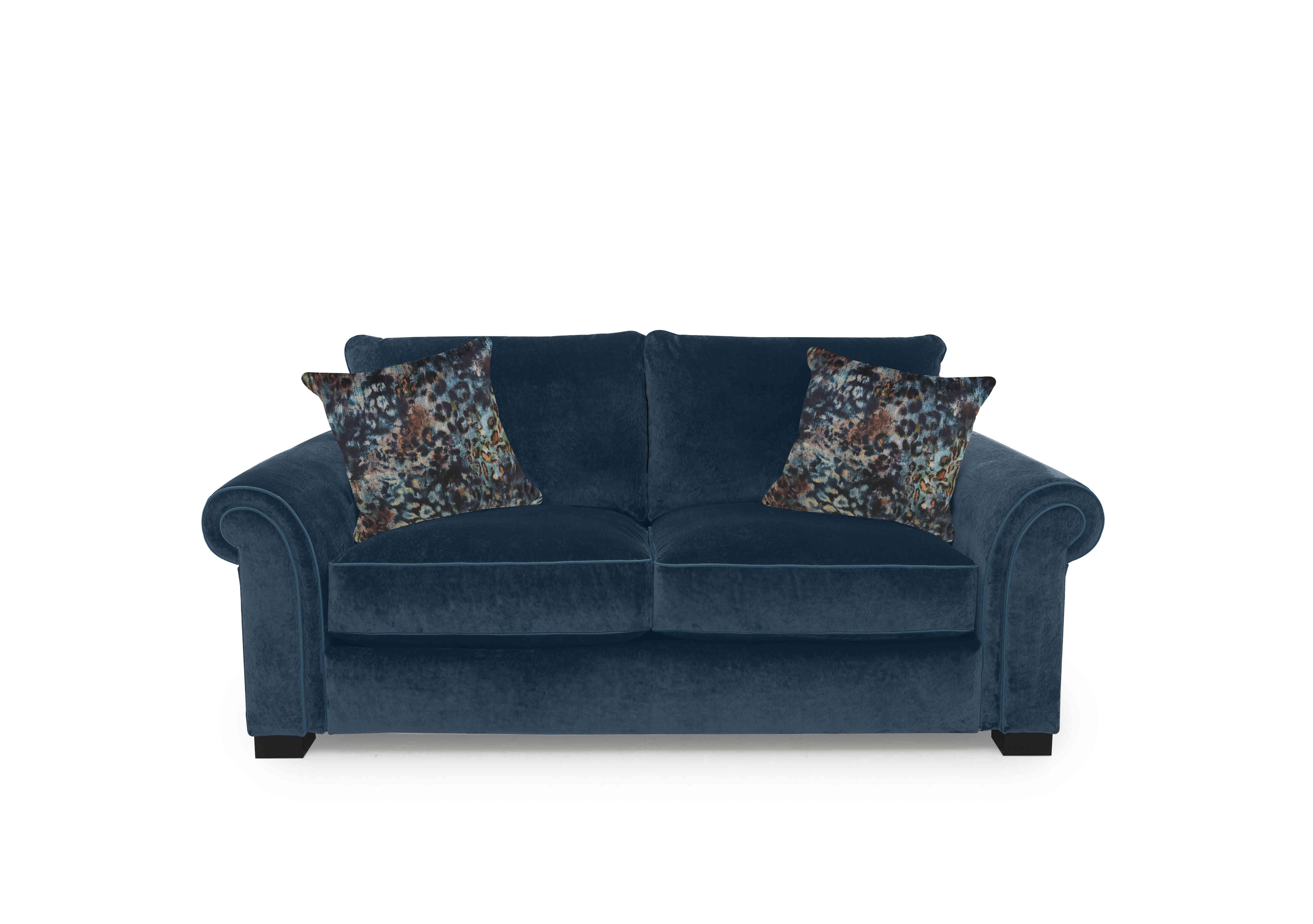 Modern Classics St James Park 2 Seater Sofa in Remini Petrol Blue Cp Mf on Furniture Village