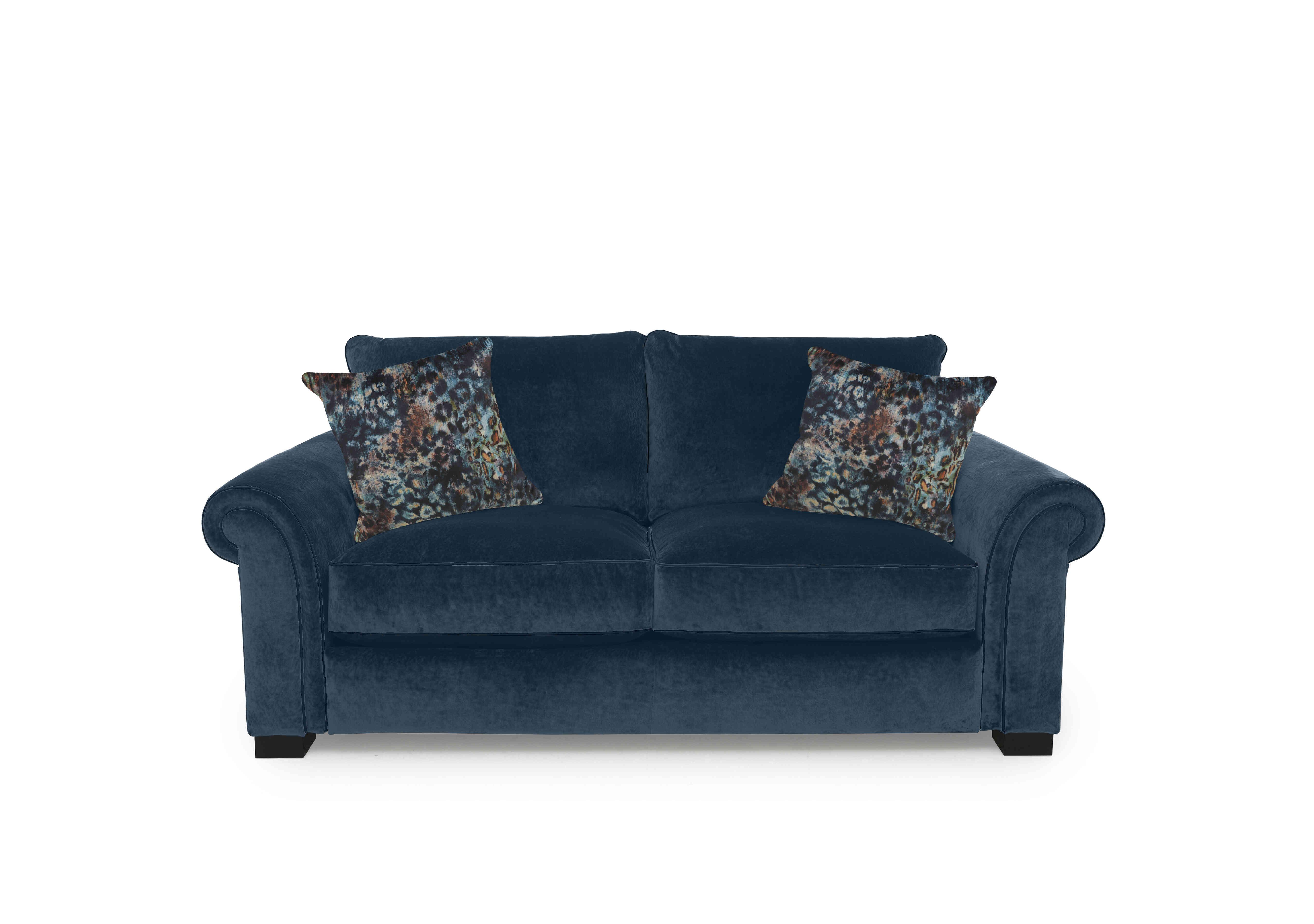 Modern Classics St James Park 2 Seater Sofa in Remini Petrol Blue Sp Mf on Furniture Village