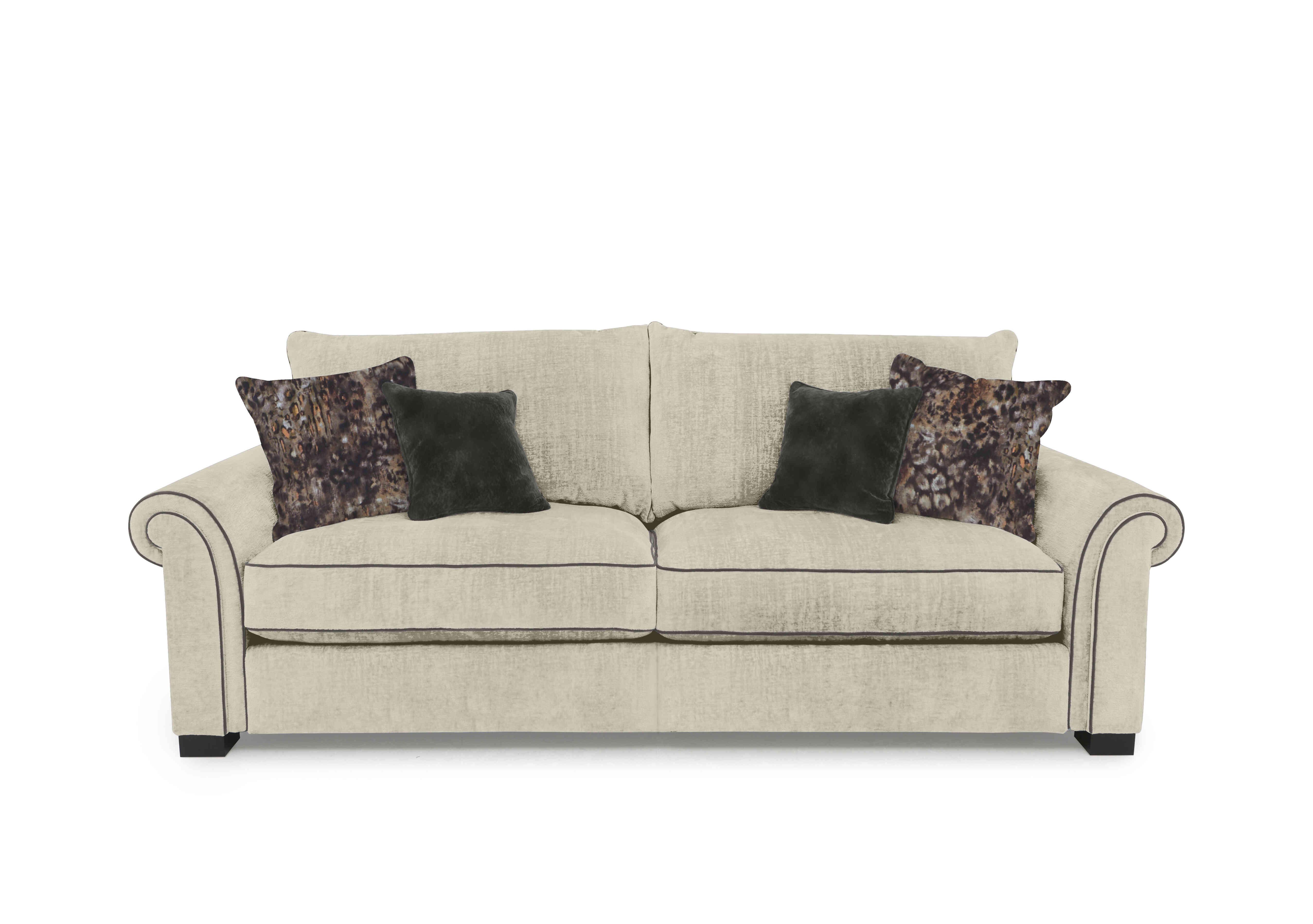 Modern Classics St James Park 3 Seater Sofa in Remini Pebble Cp Mf on Furniture Village