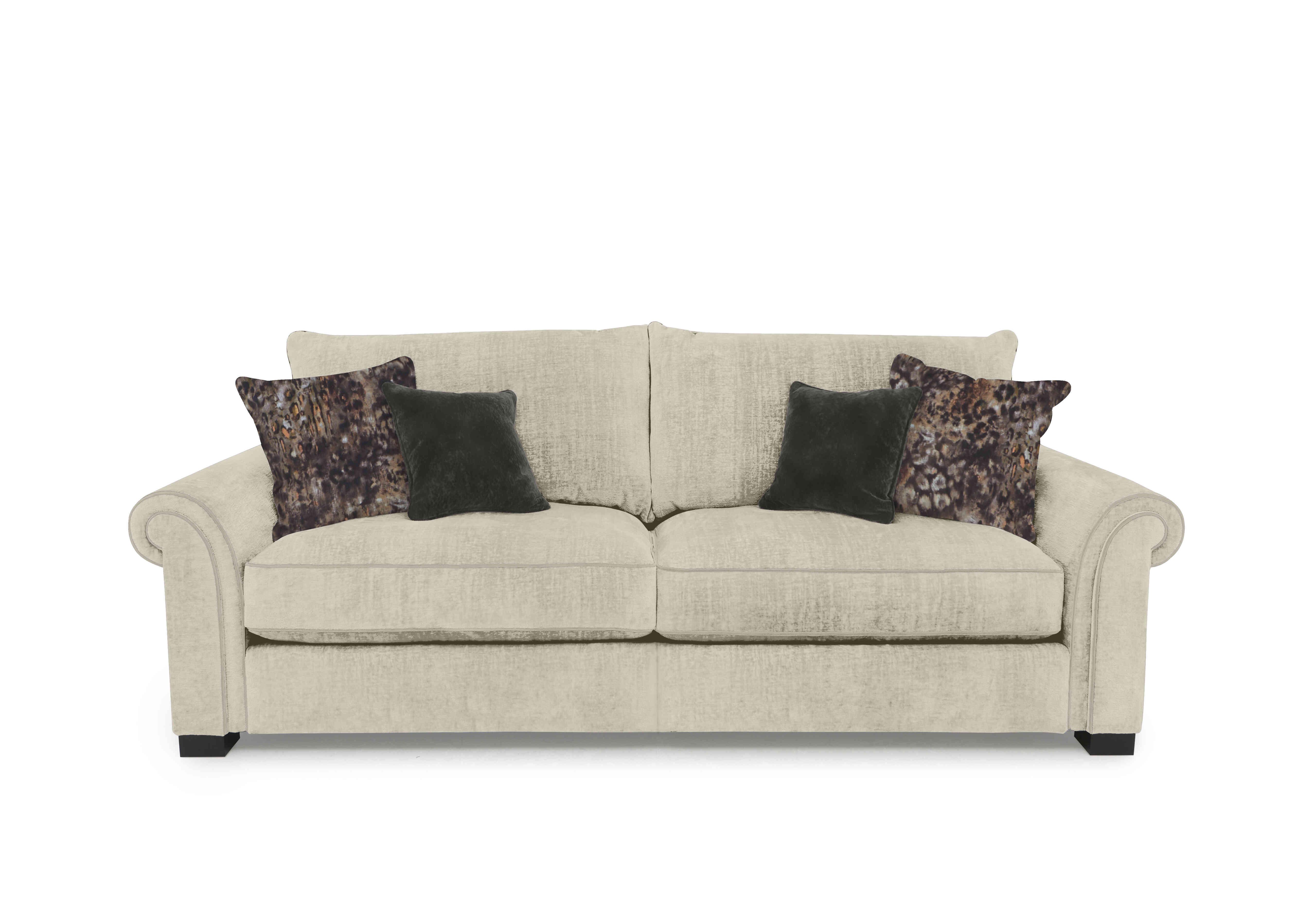 Modern Classics St James Park 3 Seater Sofa in Remini Pebble Sp Mf on Furniture Village