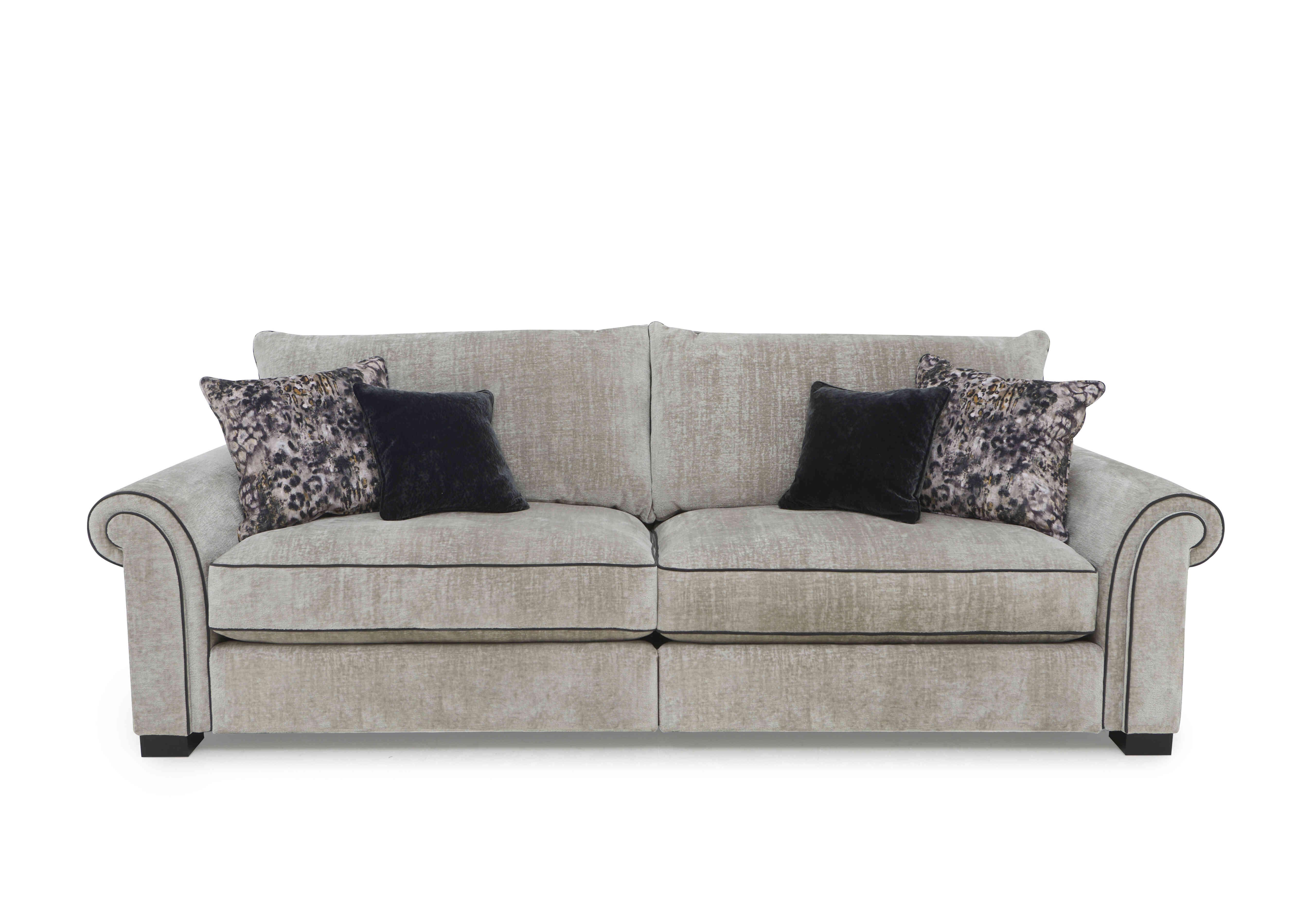 Modern Classics St James Park 4 Seater Split Frame Sofa in Remini Oyster Cp Mf on Furniture Village