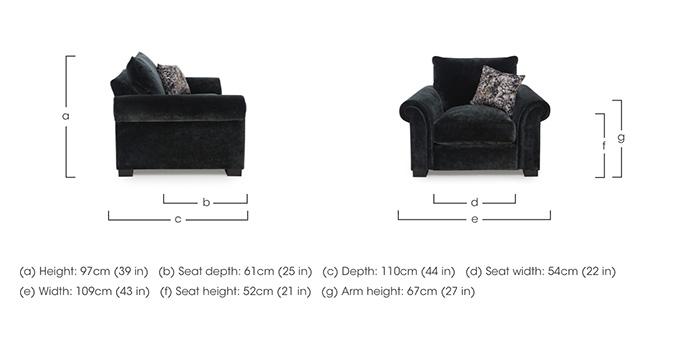 Modern Classics St James Park Chair in  on Furniture Village