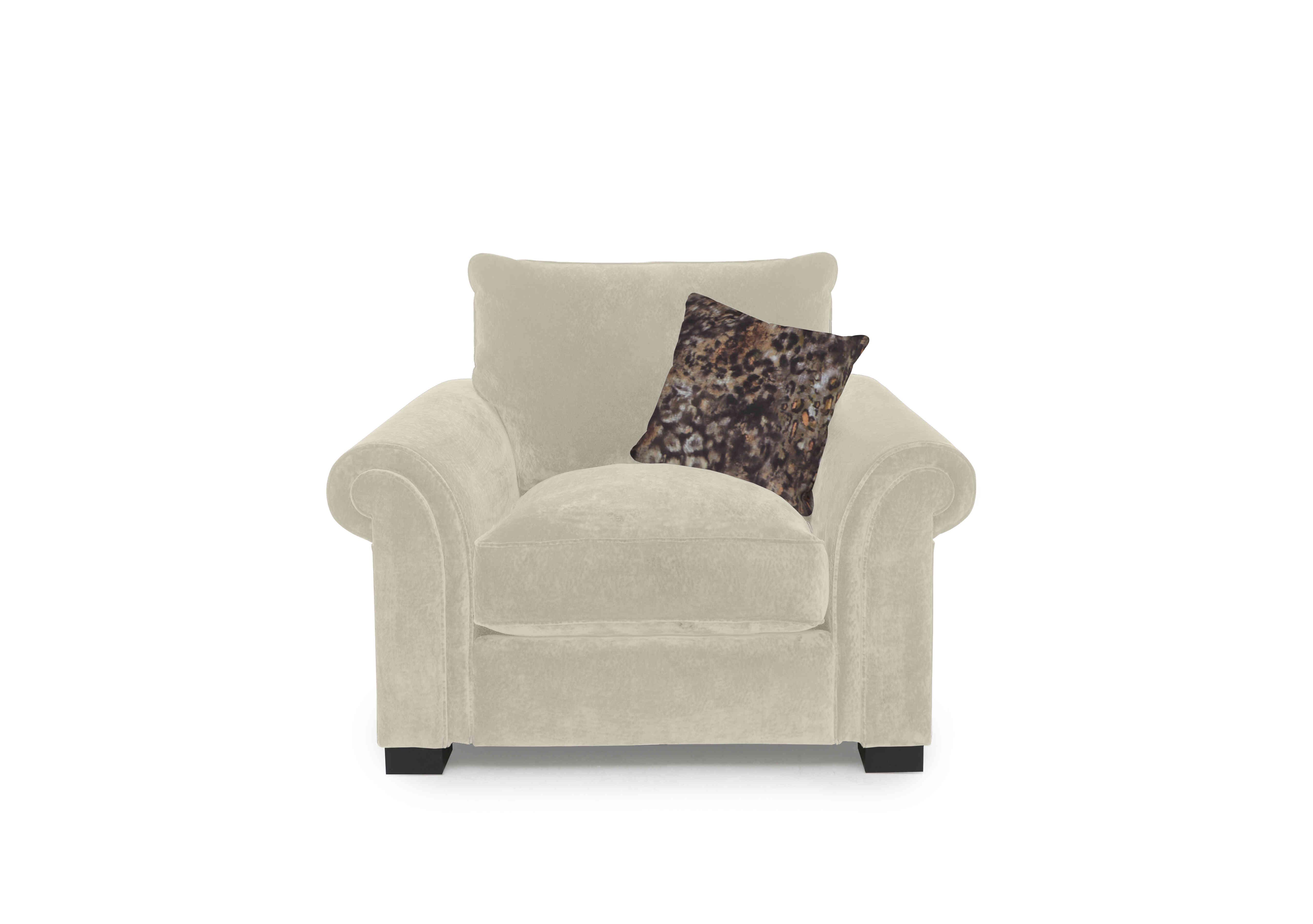 Modern Classics St James Park Chair in Remini Pebble Sp Mf on Furniture Village