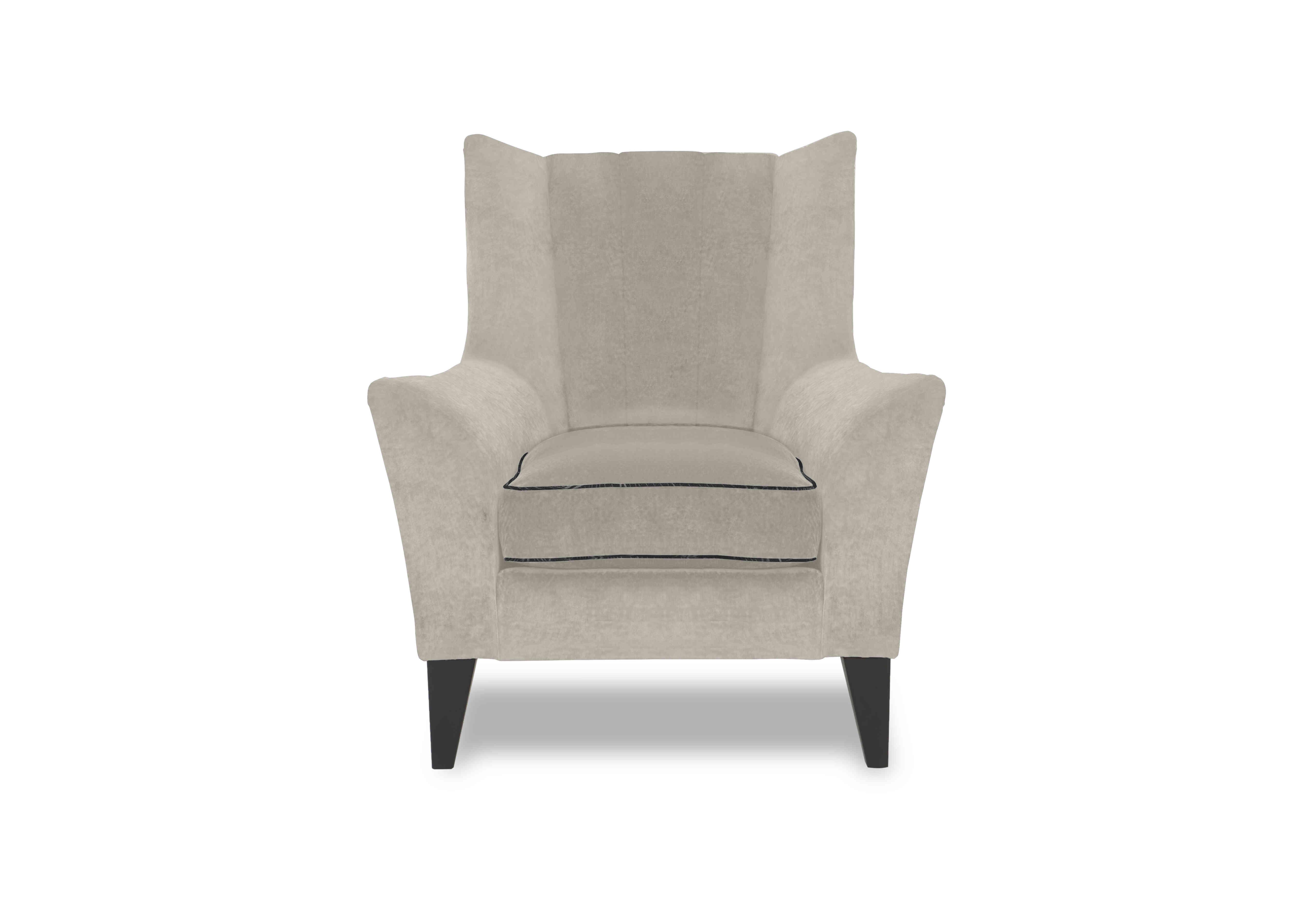 Modern Classics Fluted Chair in Remini Oyster Cp Mf on Furniture Village