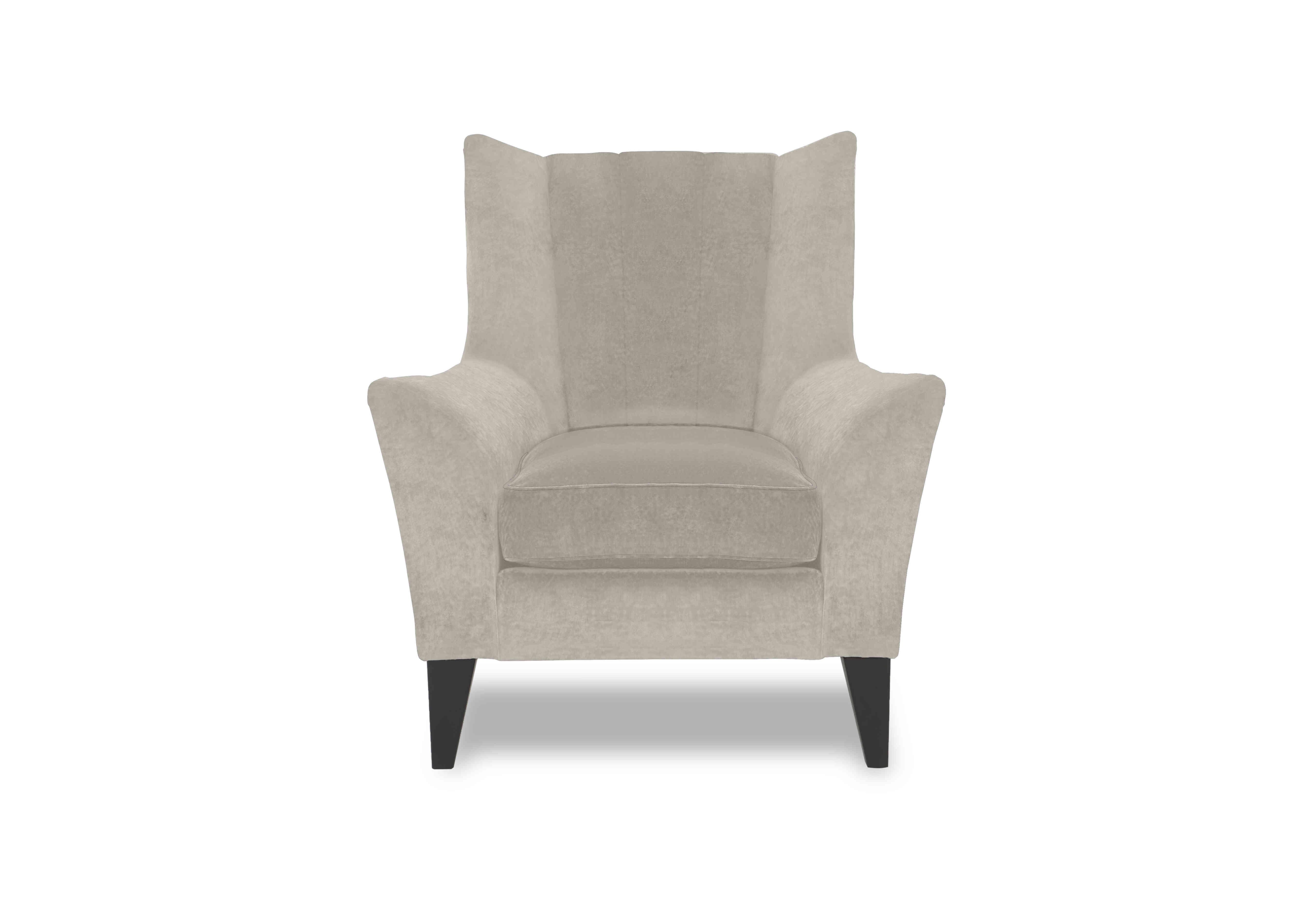 Modern Classics Fluted Chair in Remini Oyster Sp Mf on Furniture Village