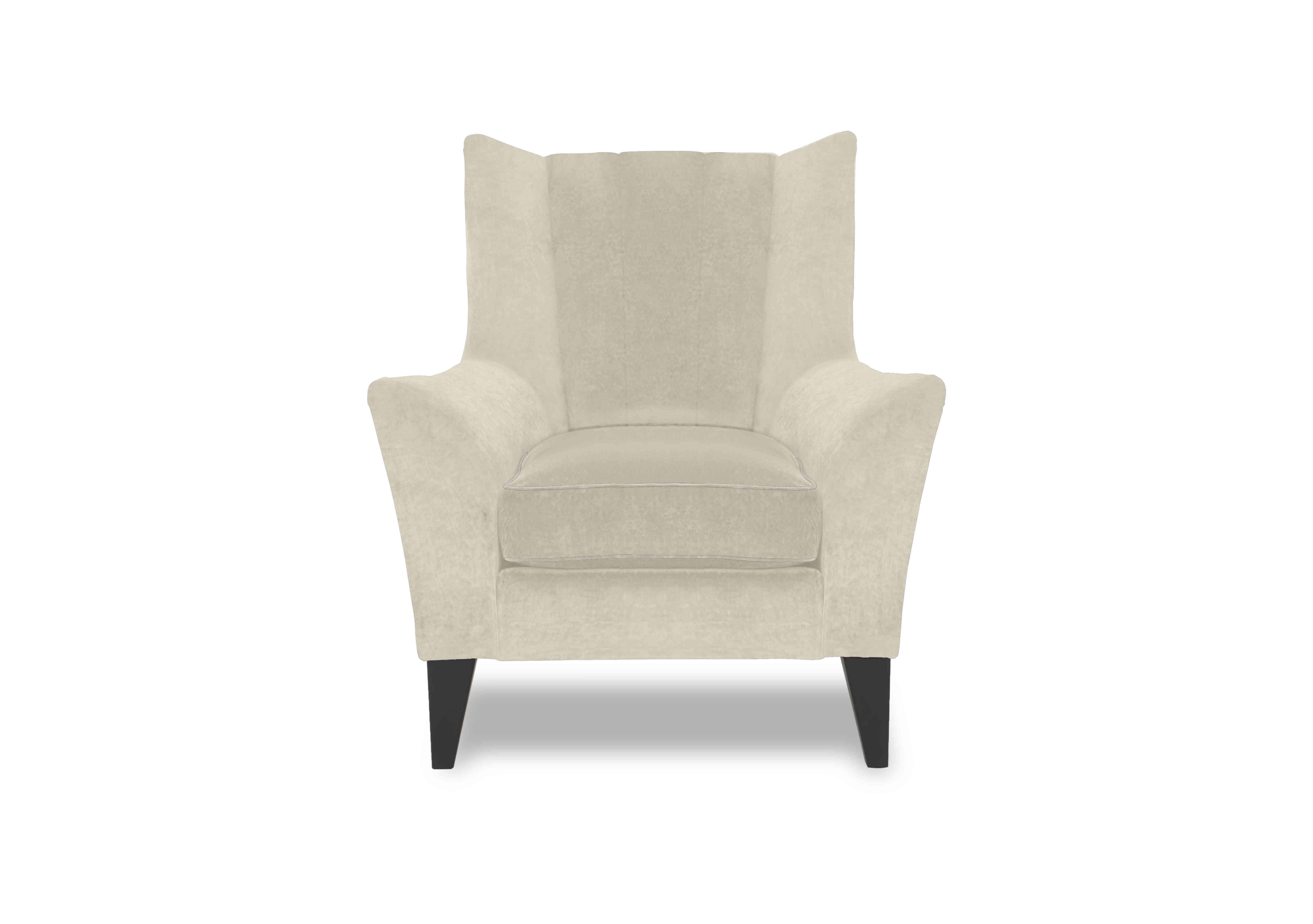 Modern Classics Fluted Chair in Remini Pebble Sp Mf on Furniture Village