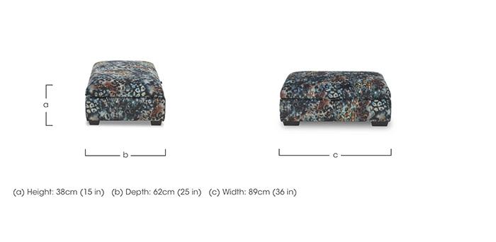 Modern Classics Storage Stool in  on Furniture Village