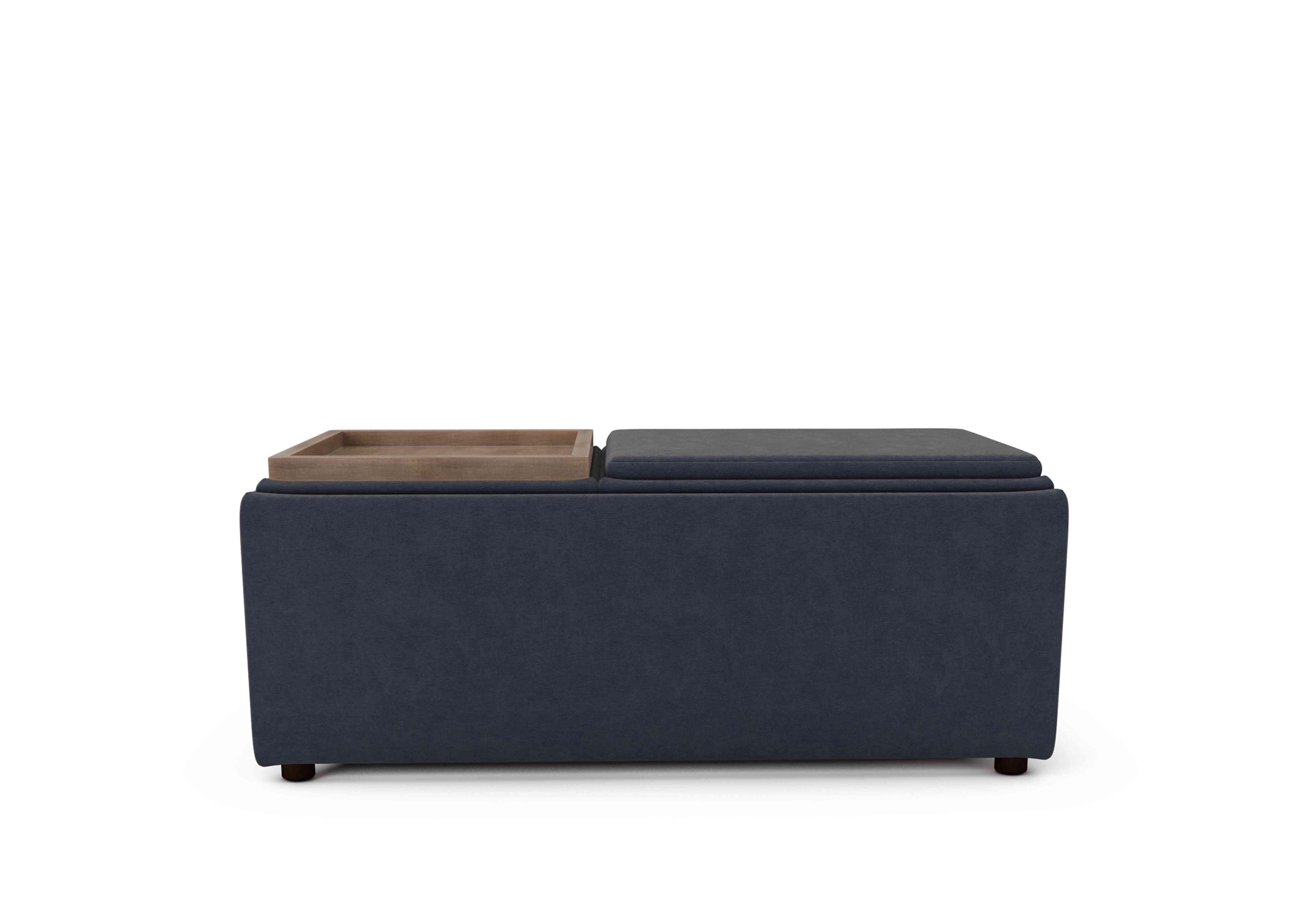 Bronwyn Storage Bench Tray Stool in Bil221 Bilberry Tart Wot on Furniture Village