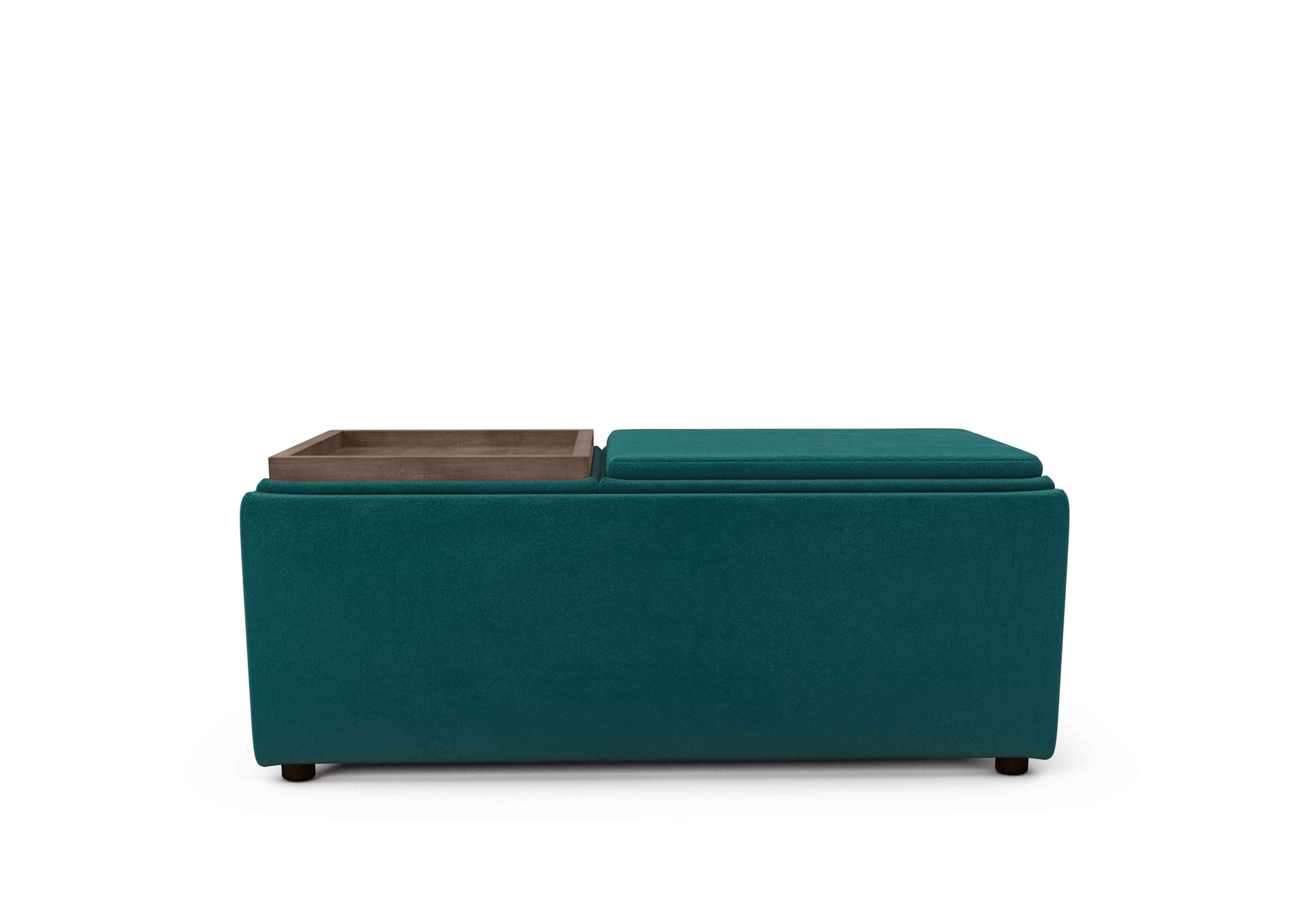 Bronwyn Storage Bench Tray Stool in Dra008 Dragon Eye Vot on Furniture Village