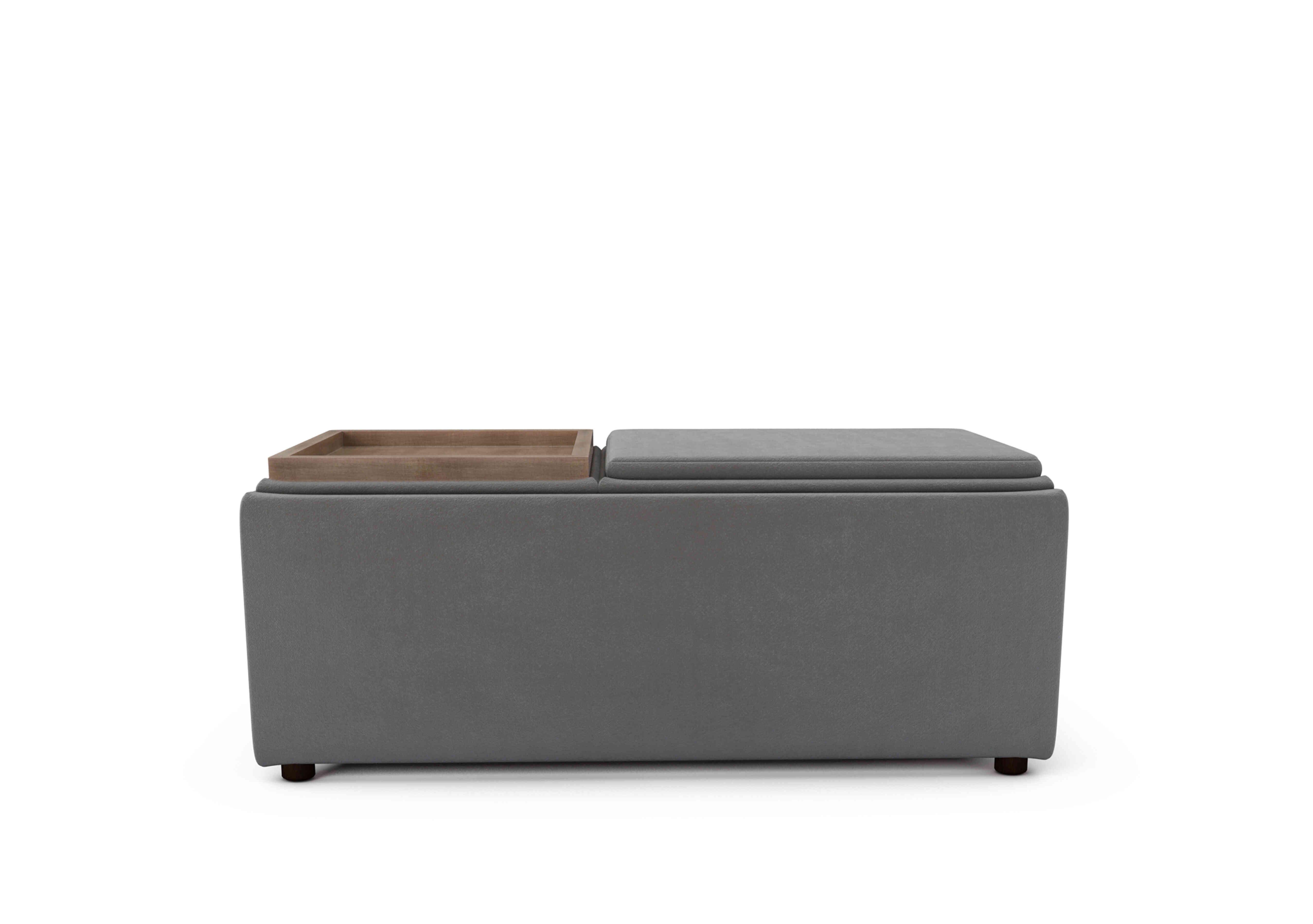 Bronwyn Storage Bench Tray Stool in Koa002 Koala Cub Wot on Furniture Village