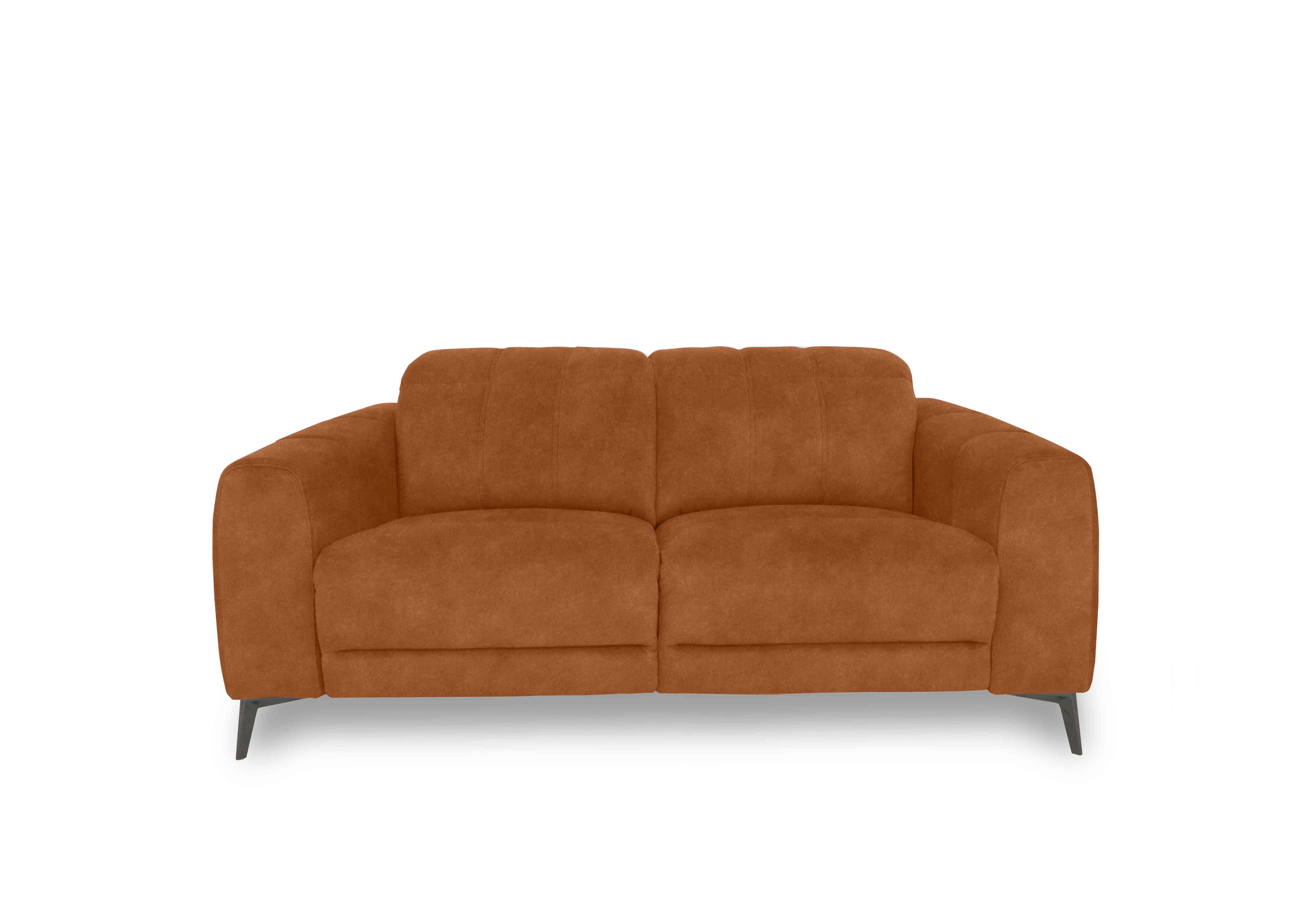 Ezra 2 Seater Fabric Sofa in Dexter 43509 Pumpkin on Furniture Village