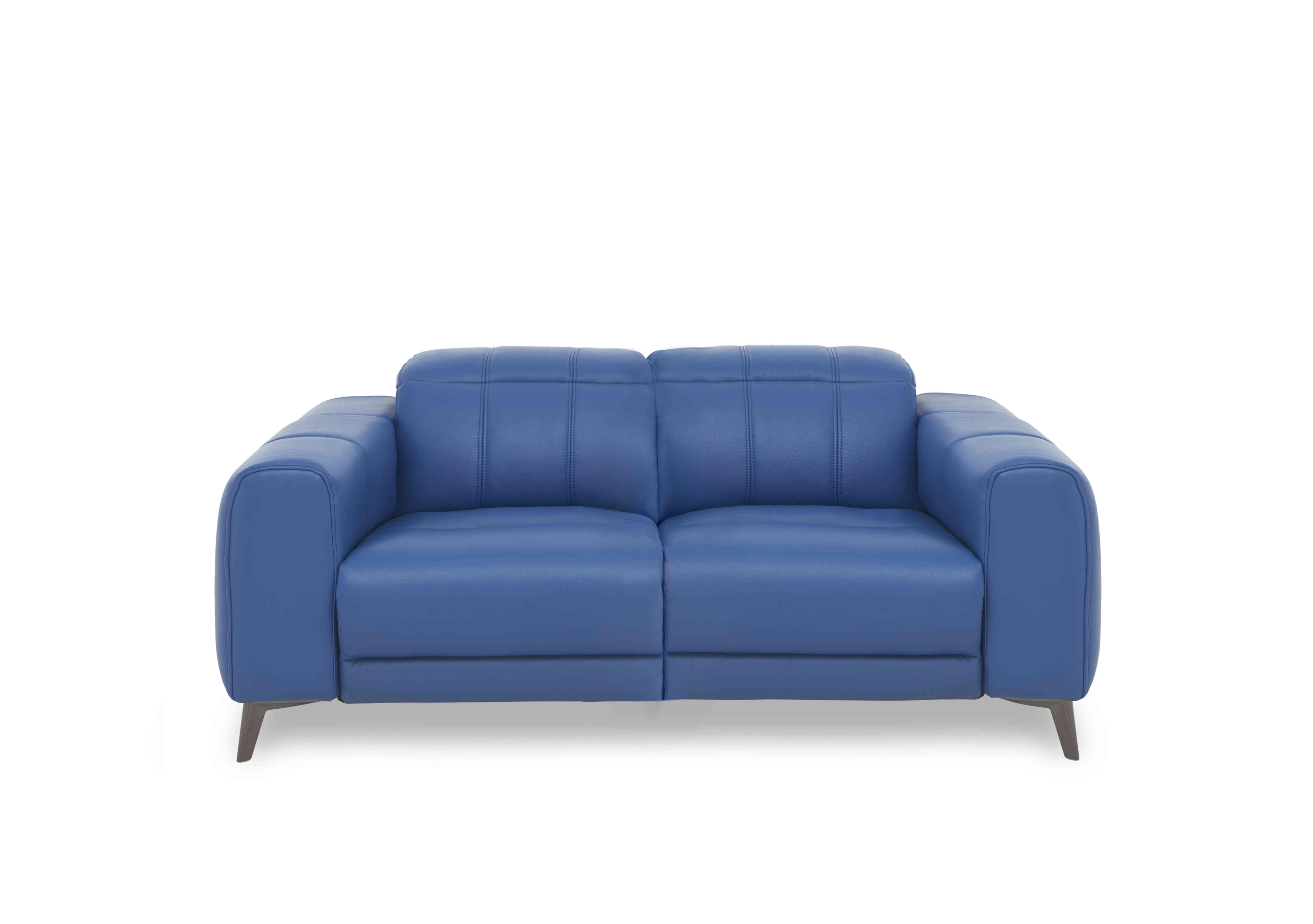 Ezra 2 Seater Leather Sofa in Cat-40/12 Aegean on Furniture Village