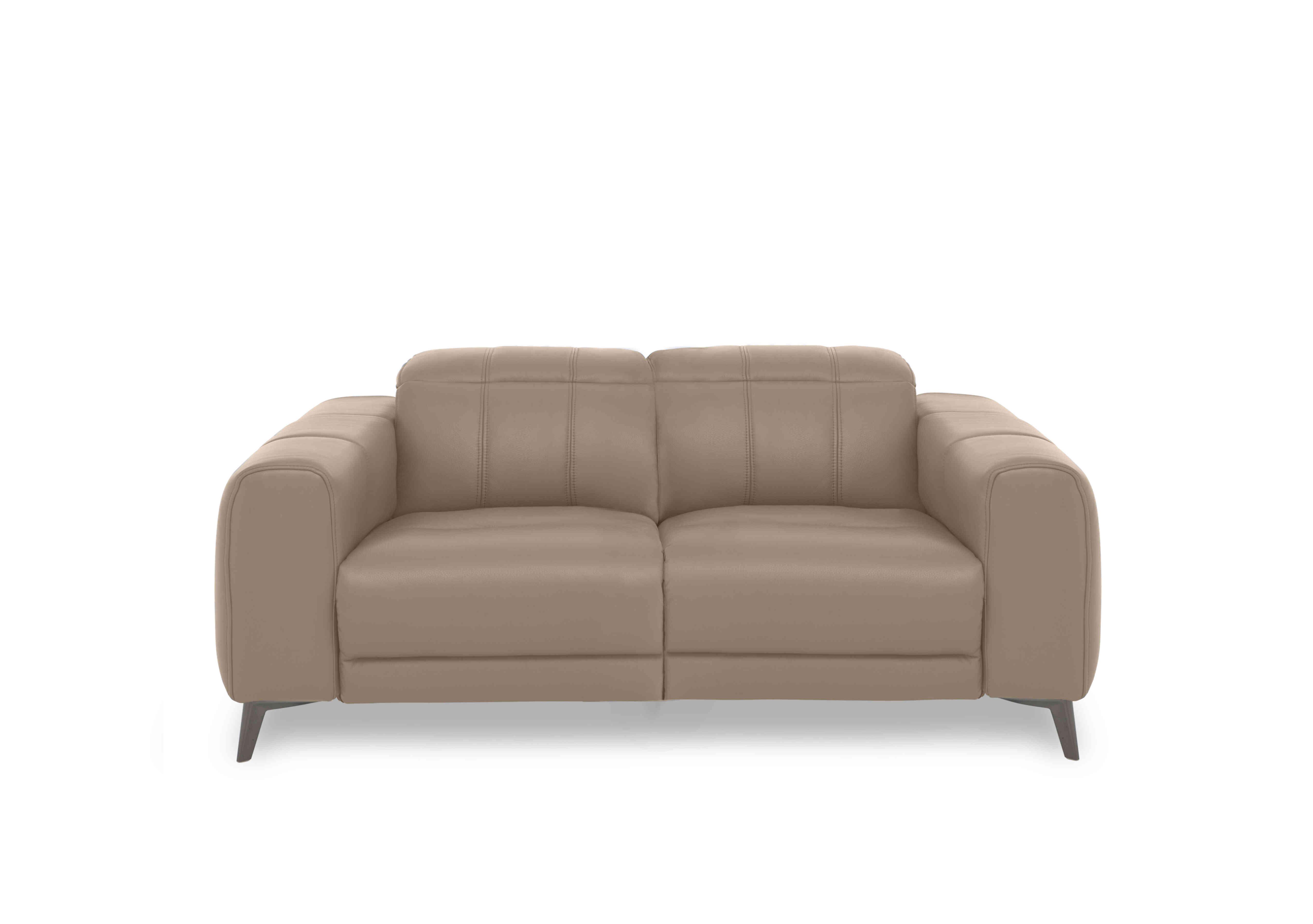 Ezra 2 Seater Leather Sofa in Cat-60/06 Barley on Furniture Village