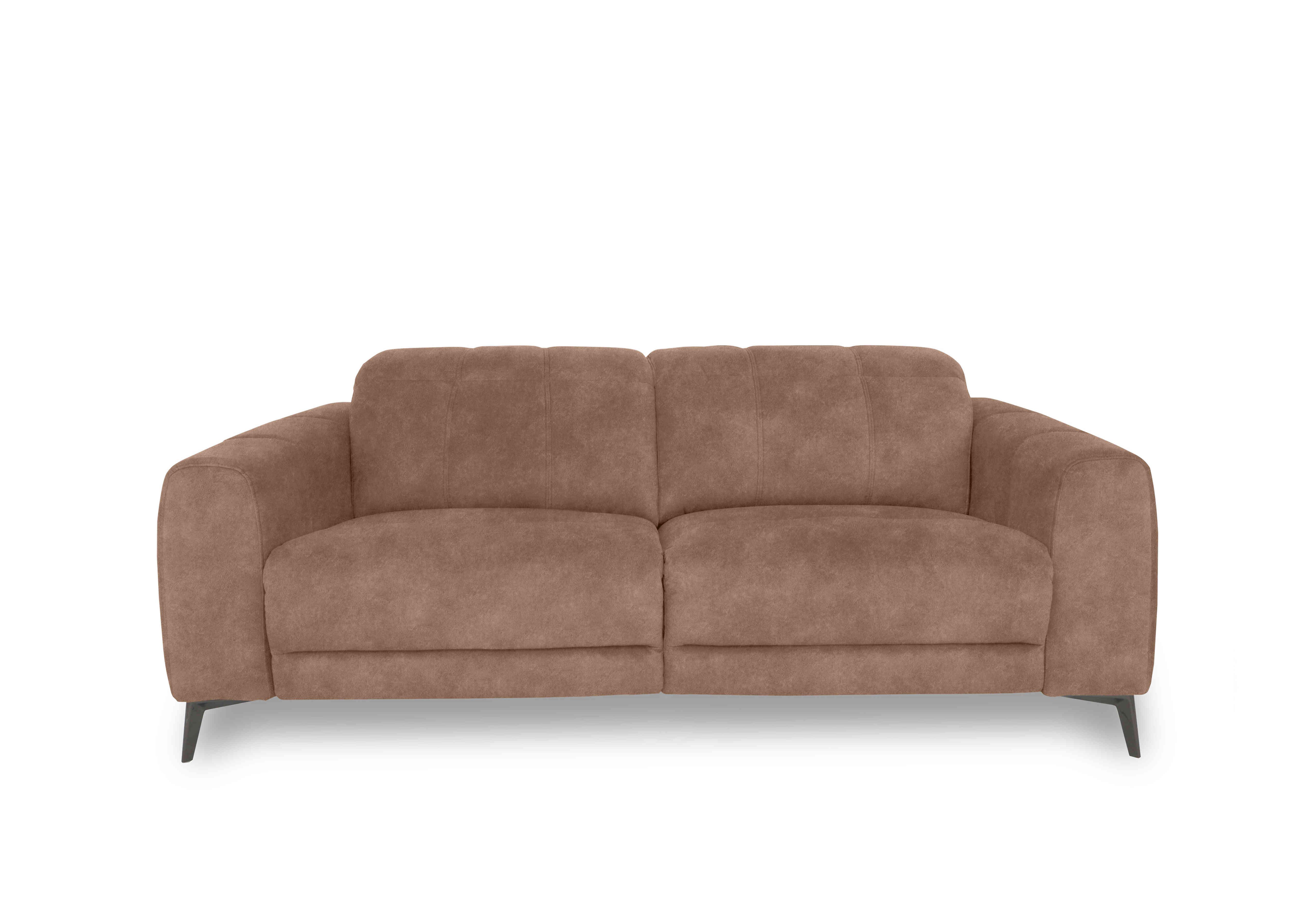 Ezra 3 Seater Fabric Sofa in Dexter 43507 Sand on Furniture Village