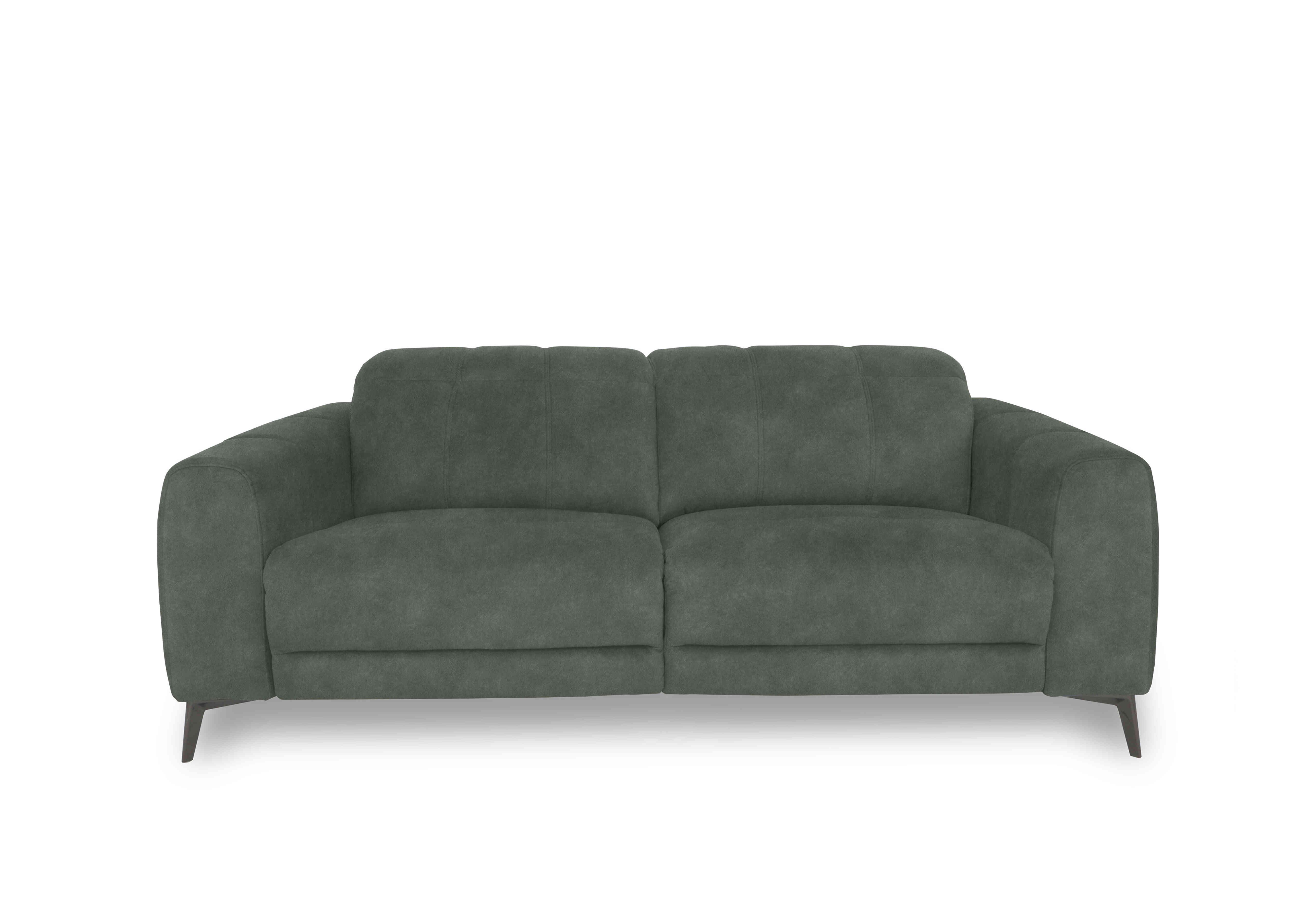 Ezra 3 Seater Fabric Sofa in Dexter 43514 Fern on Furniture Village