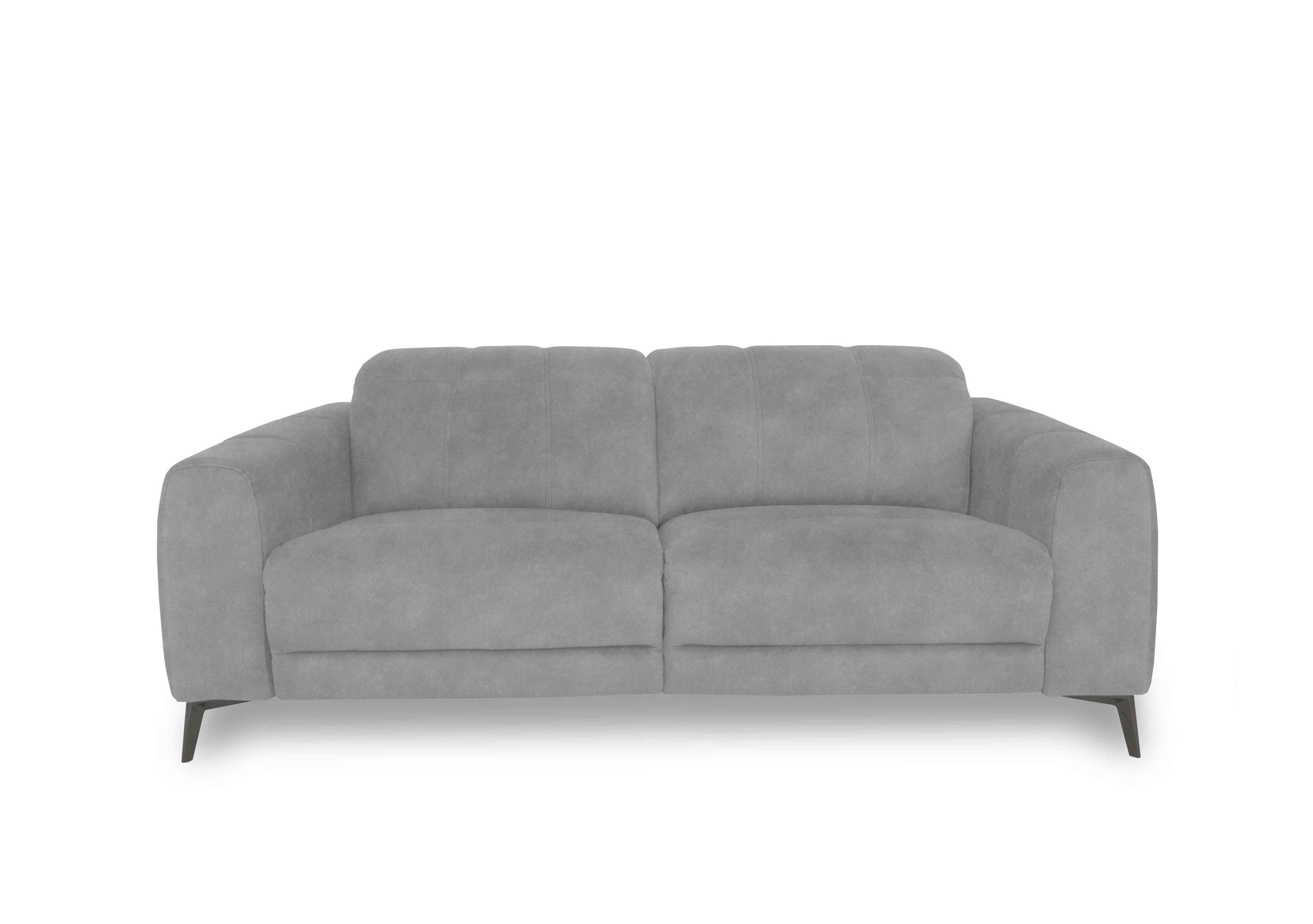 Ezra 3 Seater Fabric Sofa in Dexter 43516 Smoke on Furniture Village