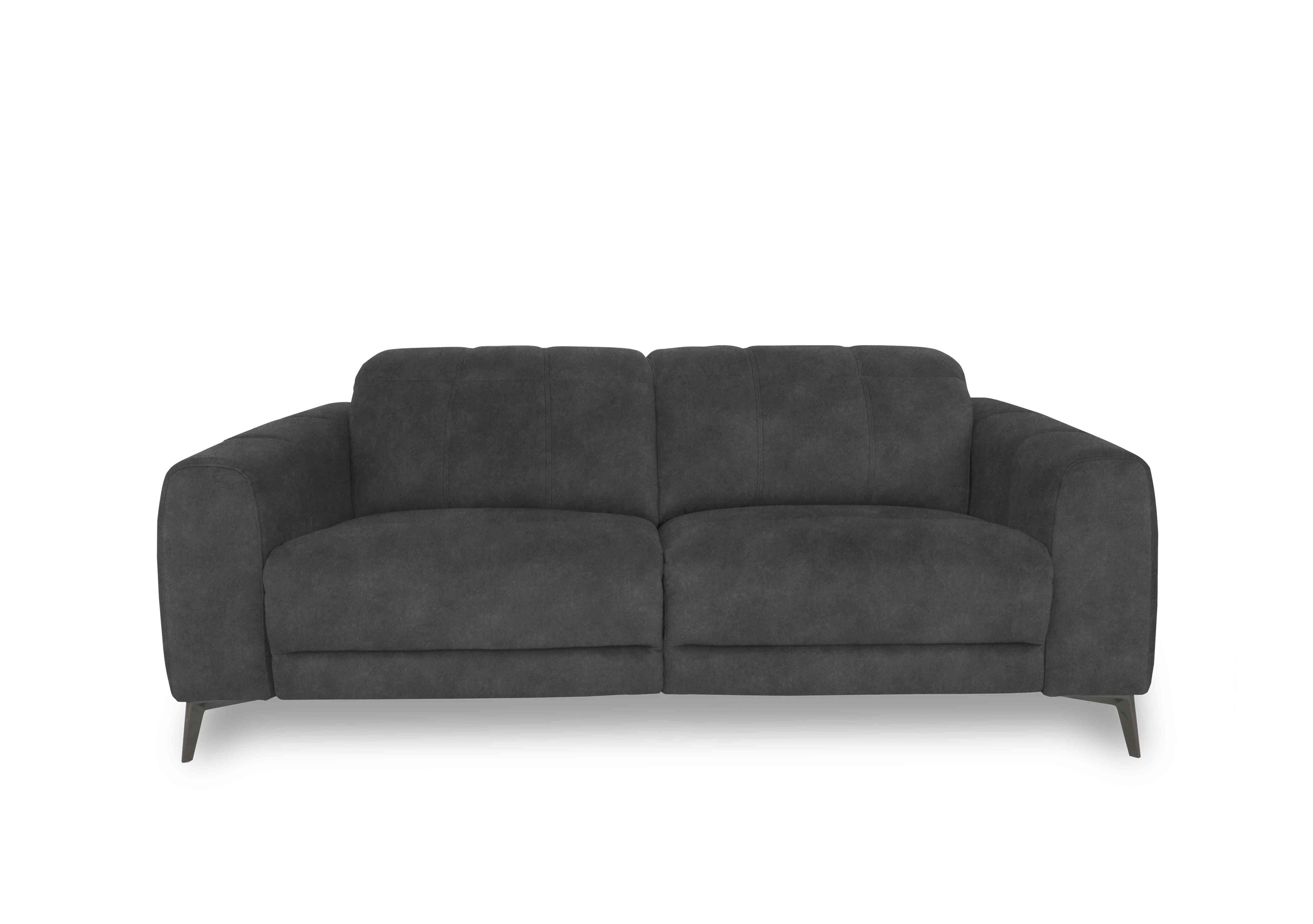 Ezra 3 Seater Fabric Sofa in Dexter 43519 Shadow on Furniture Village