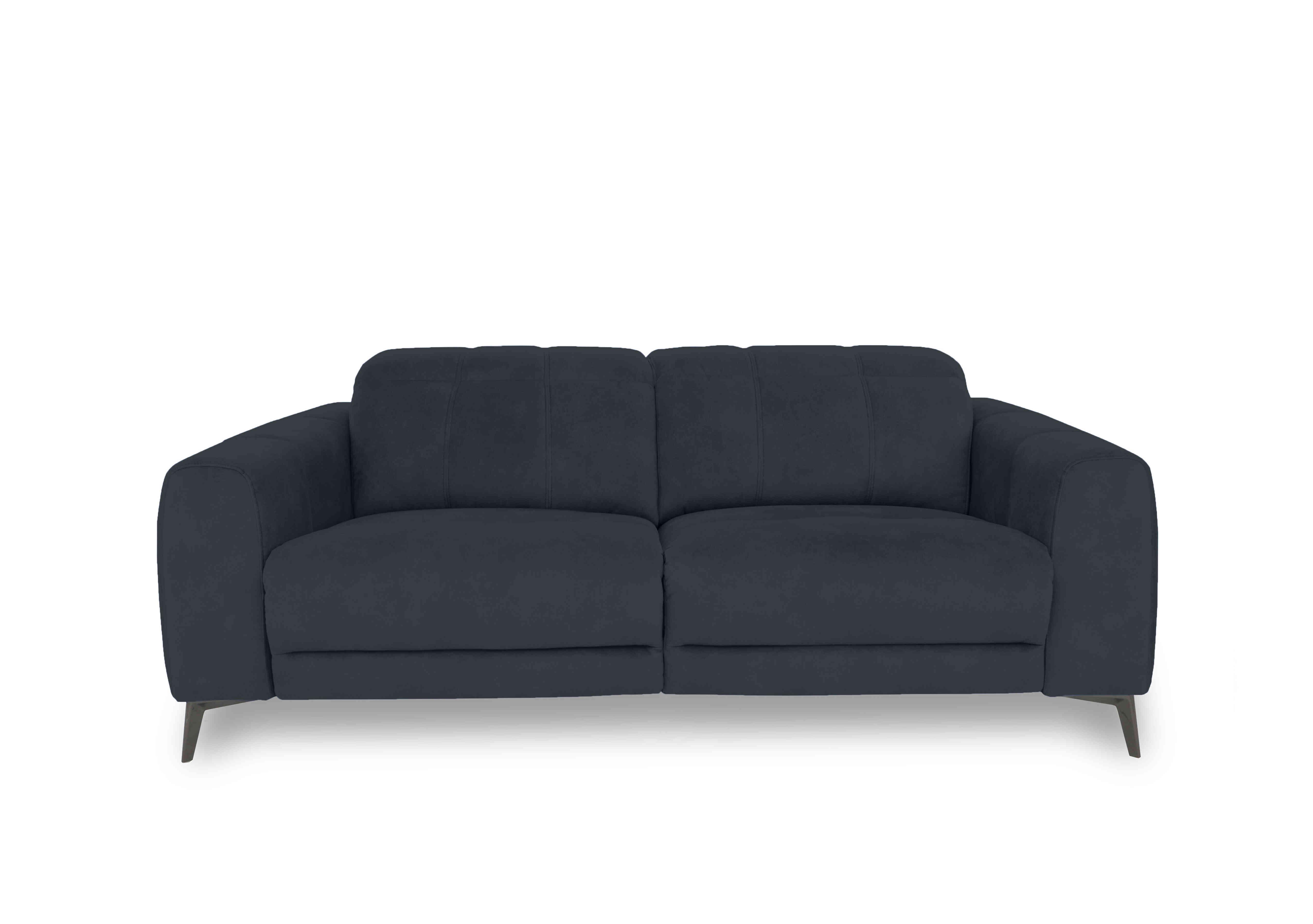 Ezra 3 Seater Fabric Sofa in Opulence 51002 Charcoal on Furniture Village