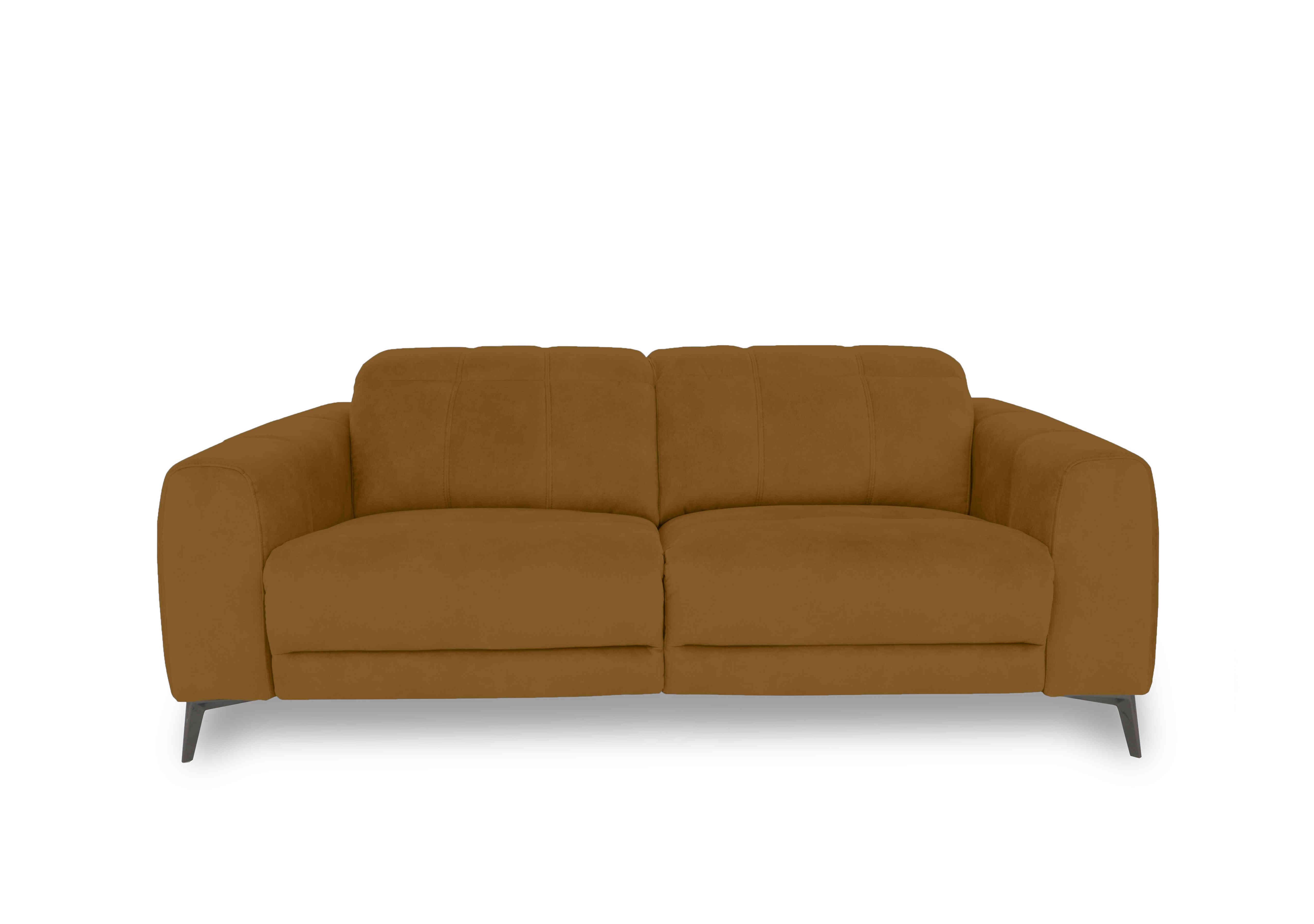 Ezra 3 Seater Fabric Sofa in Opulence 51009 Saffron on Furniture Village