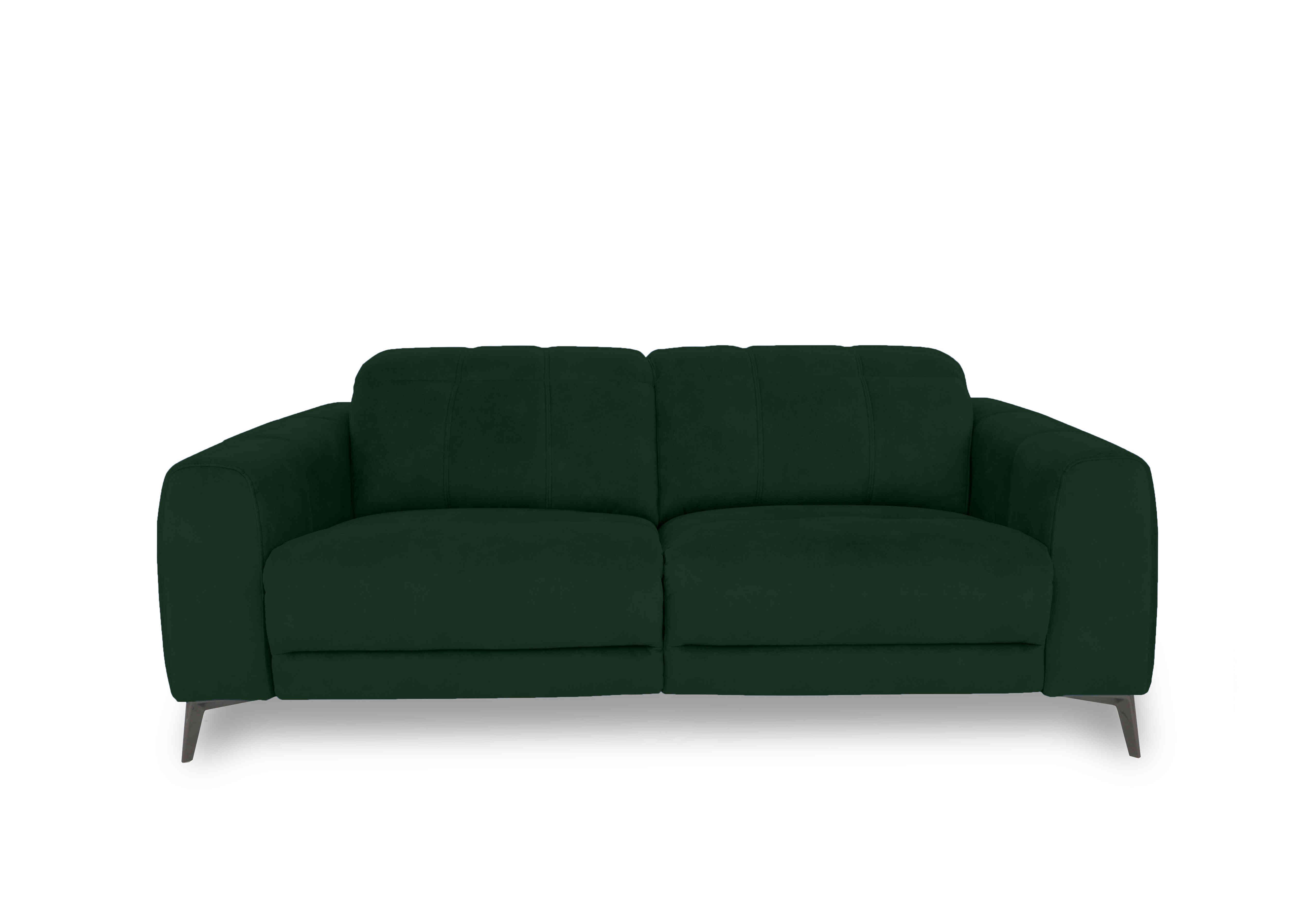Ezra 3 Seater Fabric Sofa in Opulence 51011 Bottle Green on Furniture Village