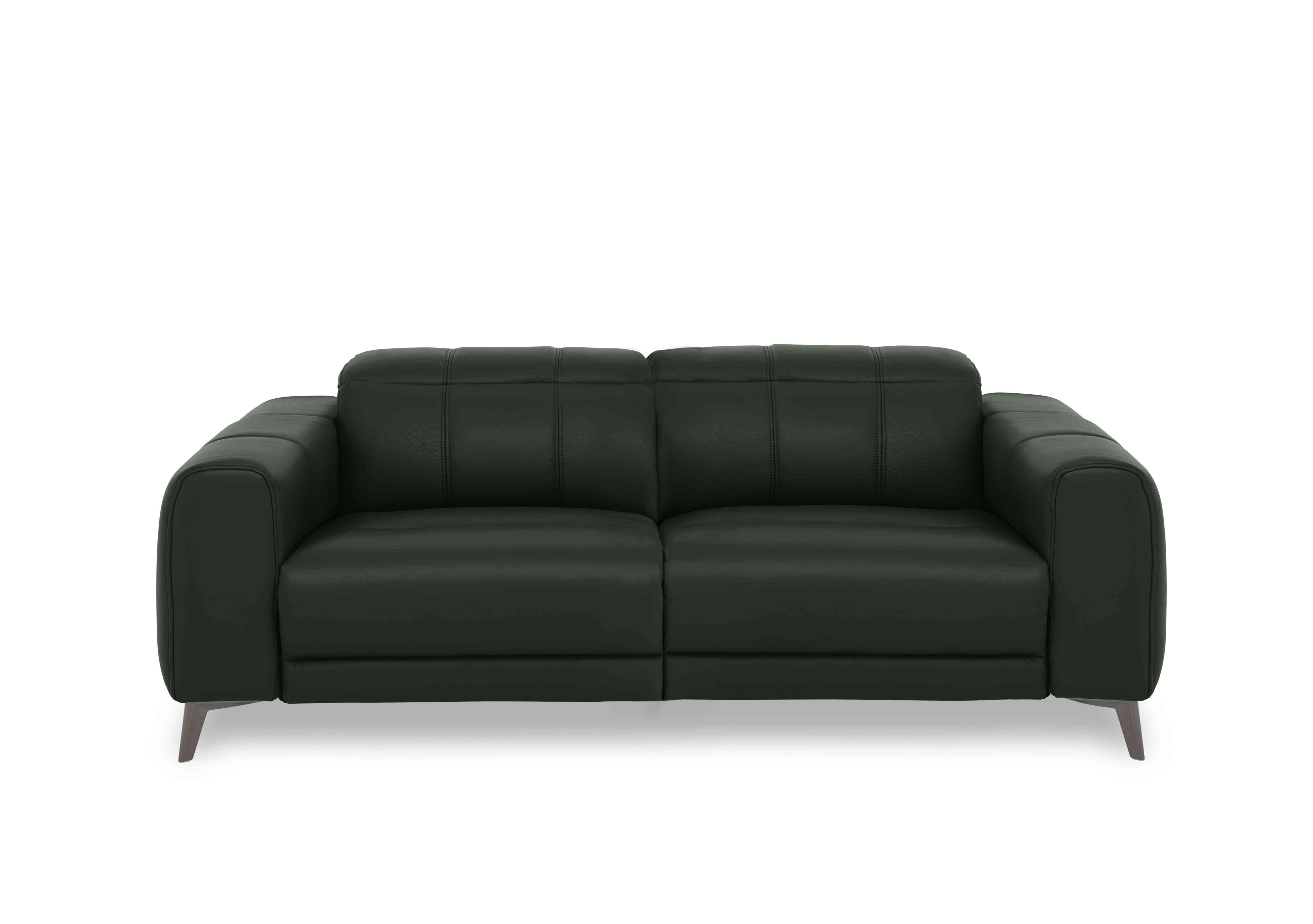 Ezra 3 Seater Leather Sofa in Cat-40/10 Oslo Pine on Furniture Village