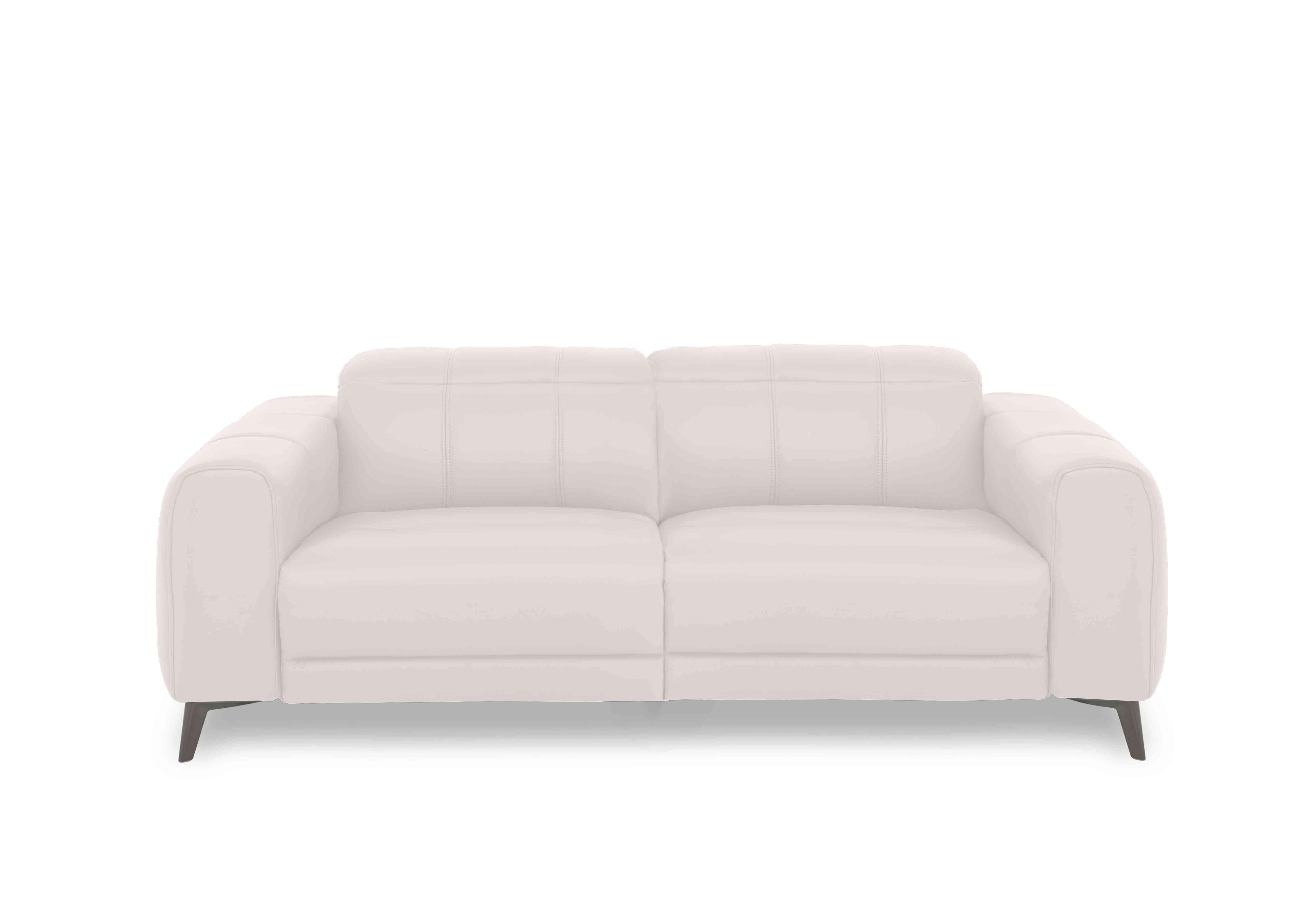 Ezra 3 Seater Leather Sofa in Cat-40/13 Cotton on Furniture Village
