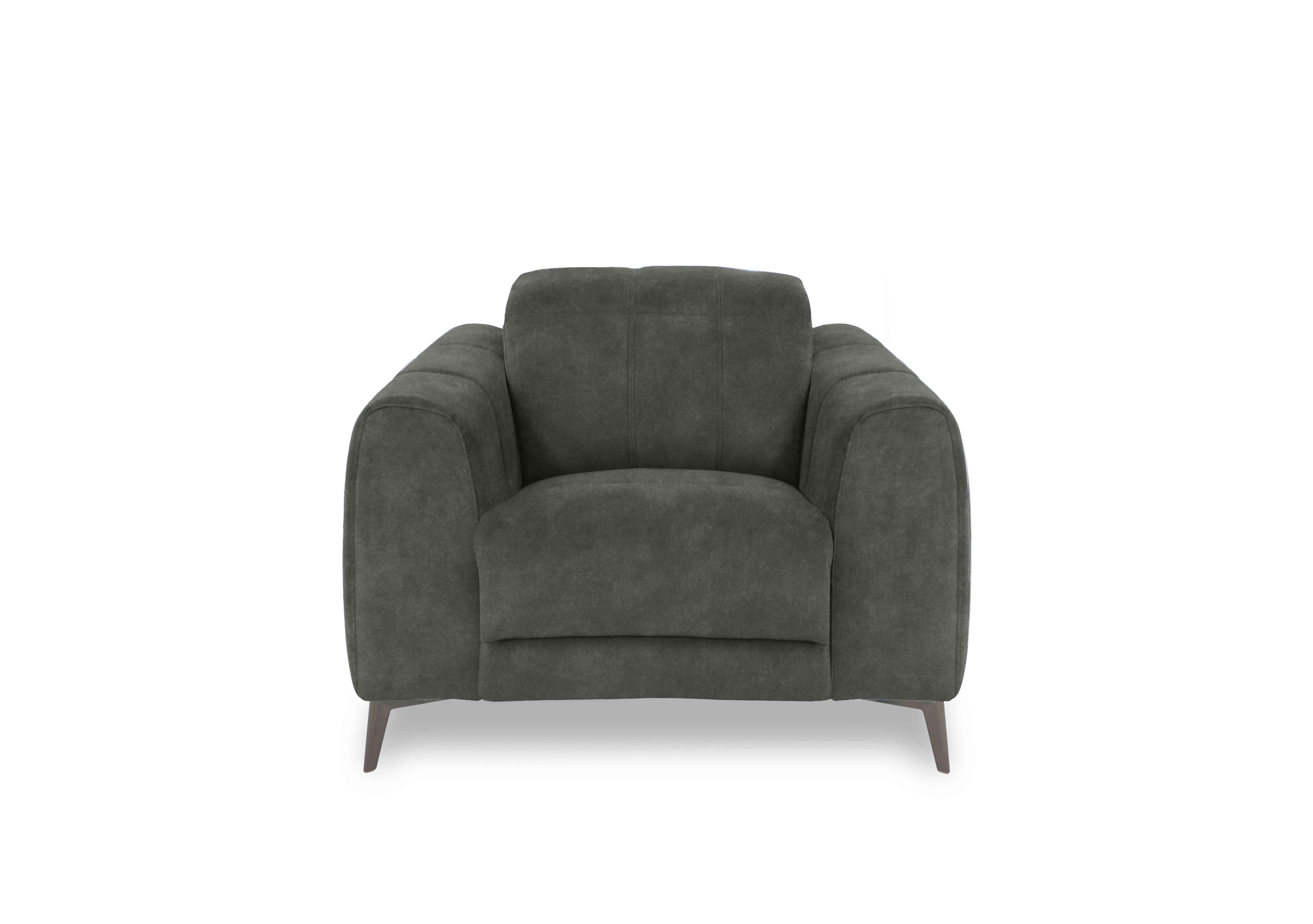Ezra Fabric Chair in Dexter 43515 Moss on Furniture Village