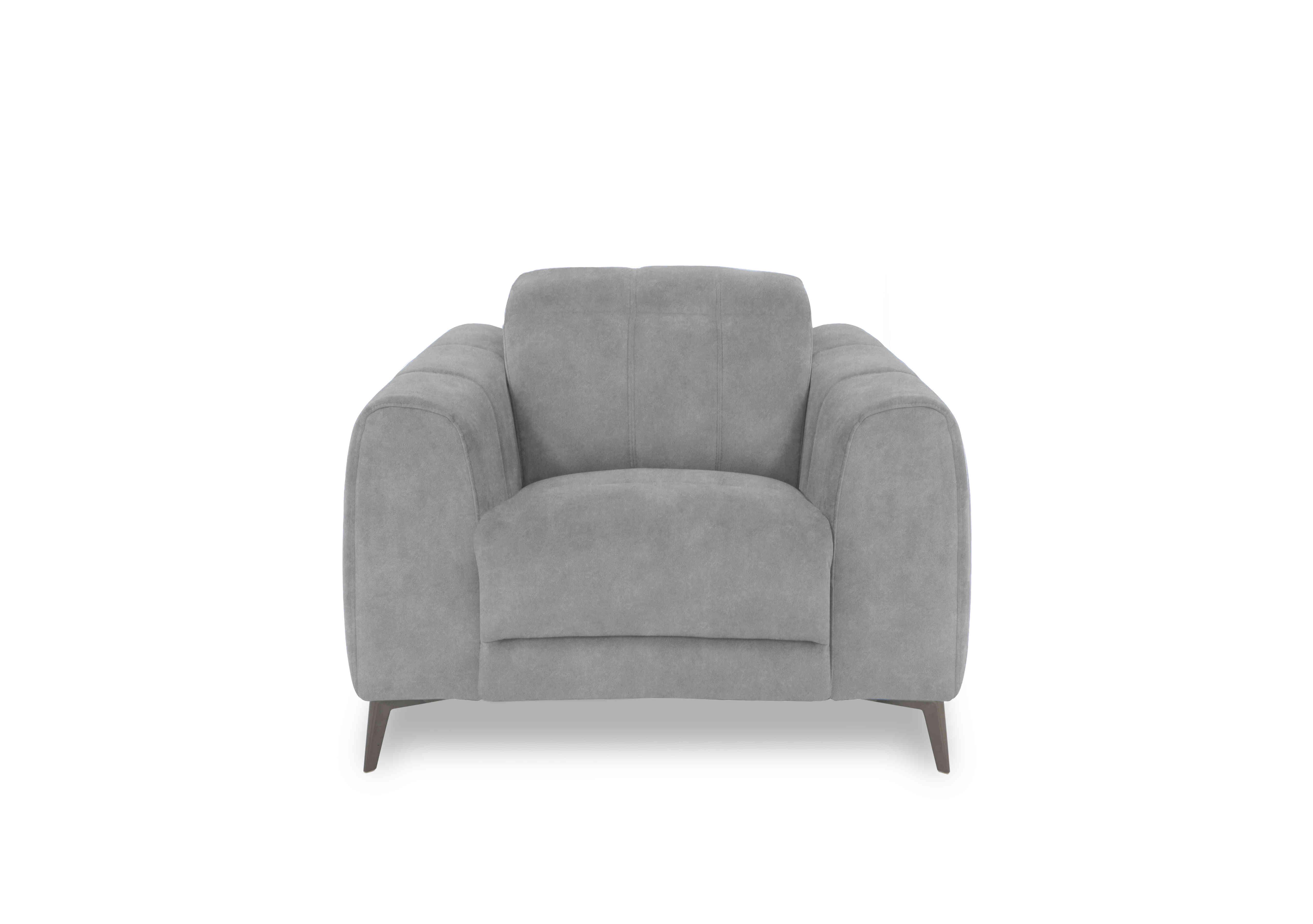 Ezra Fabric Chair in Dexter 43516 Smoke on Furniture Village