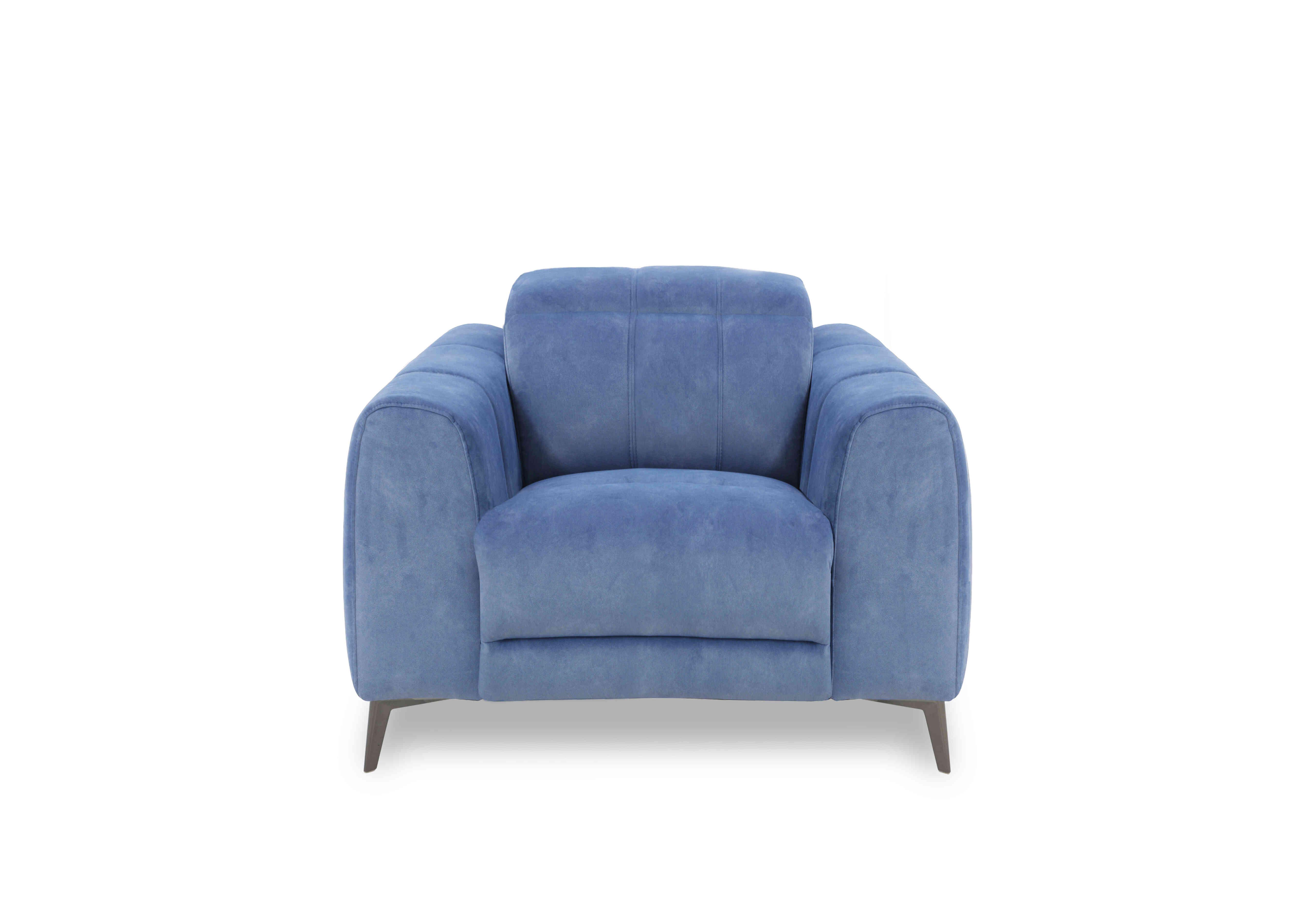 Ezra Fabric Chair in Dexter 43525 Wave on Furniture Village